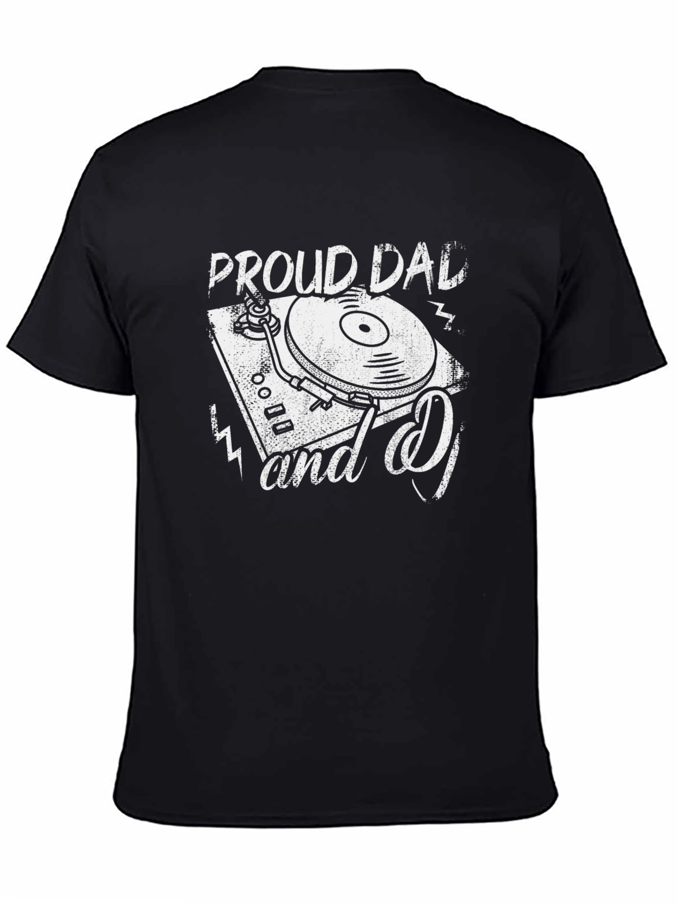 Proud Dad and DJ Graphic Tee