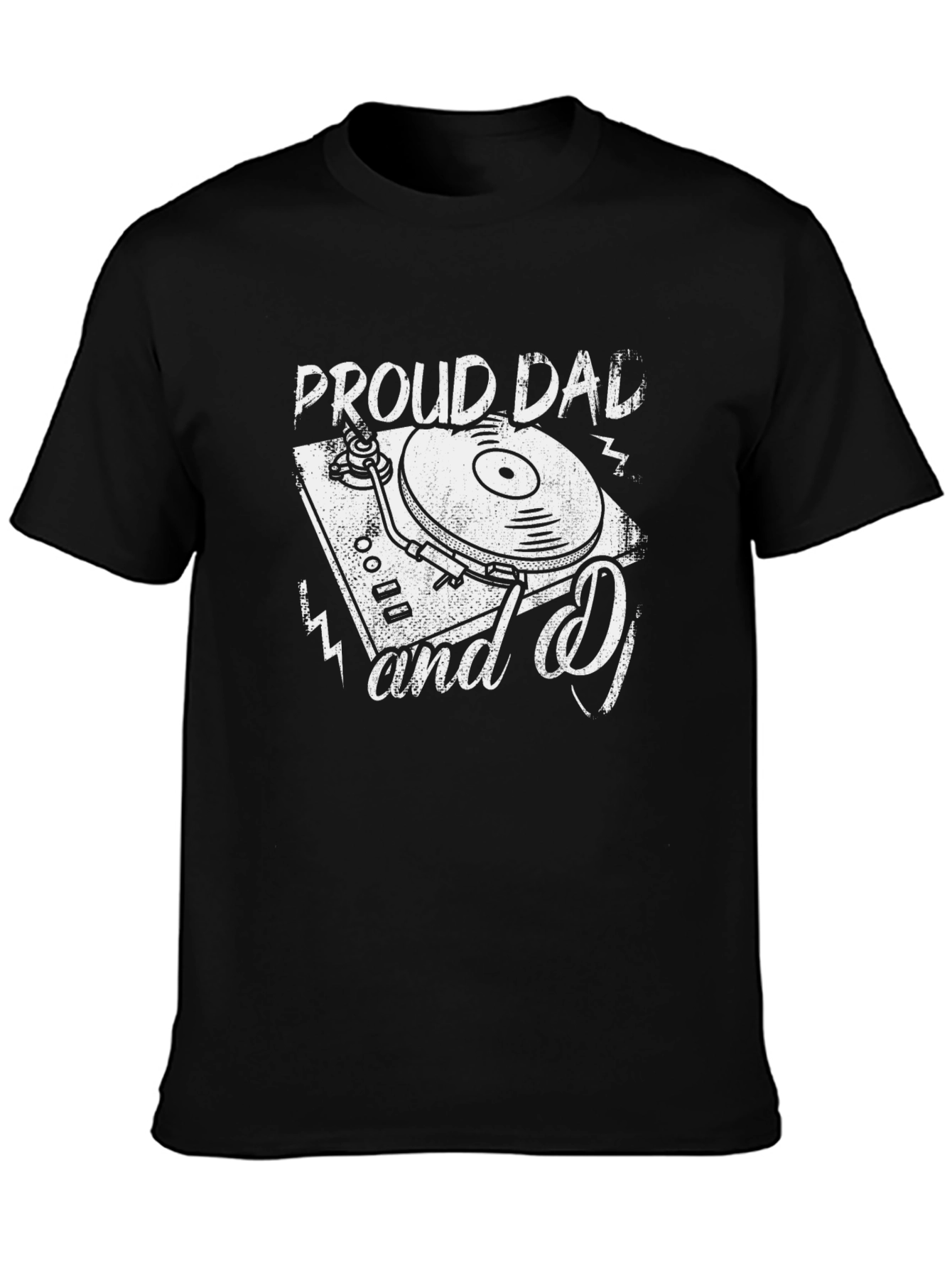 Proud Dad and DJ Graphic Tee