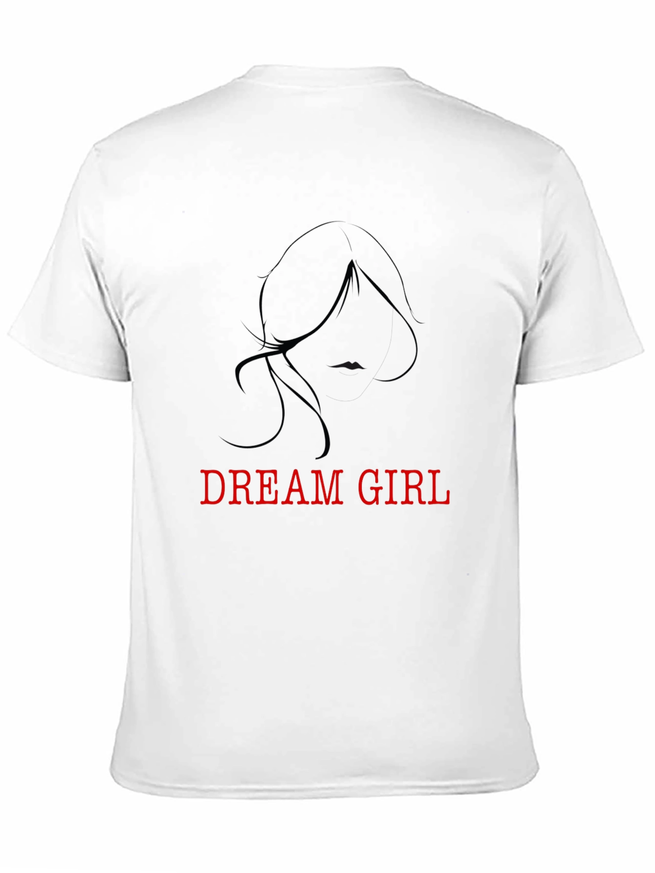 Dream Girl Black Tee - Stylish Graphic T-Shirt