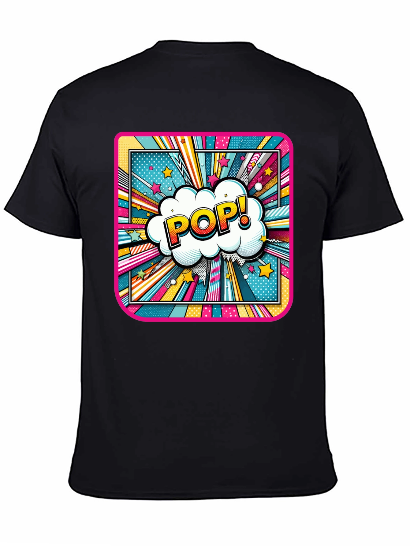 Pop Art T-Shirt - Comic Book Style Graphic Tee