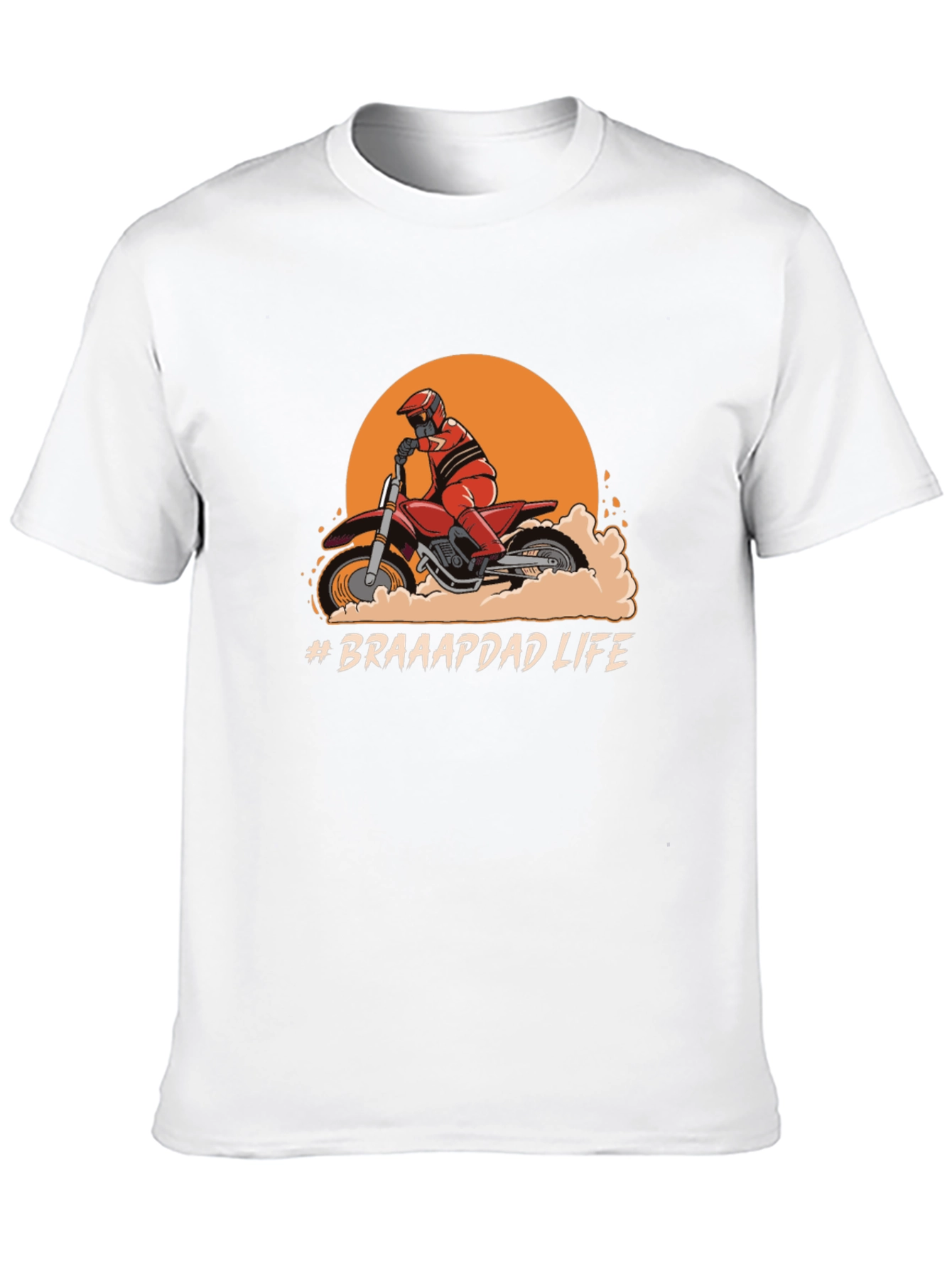 Braaapdad Life Motocross T-Shirt