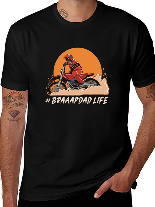 Braaapdad Life Motocross T-Shirt