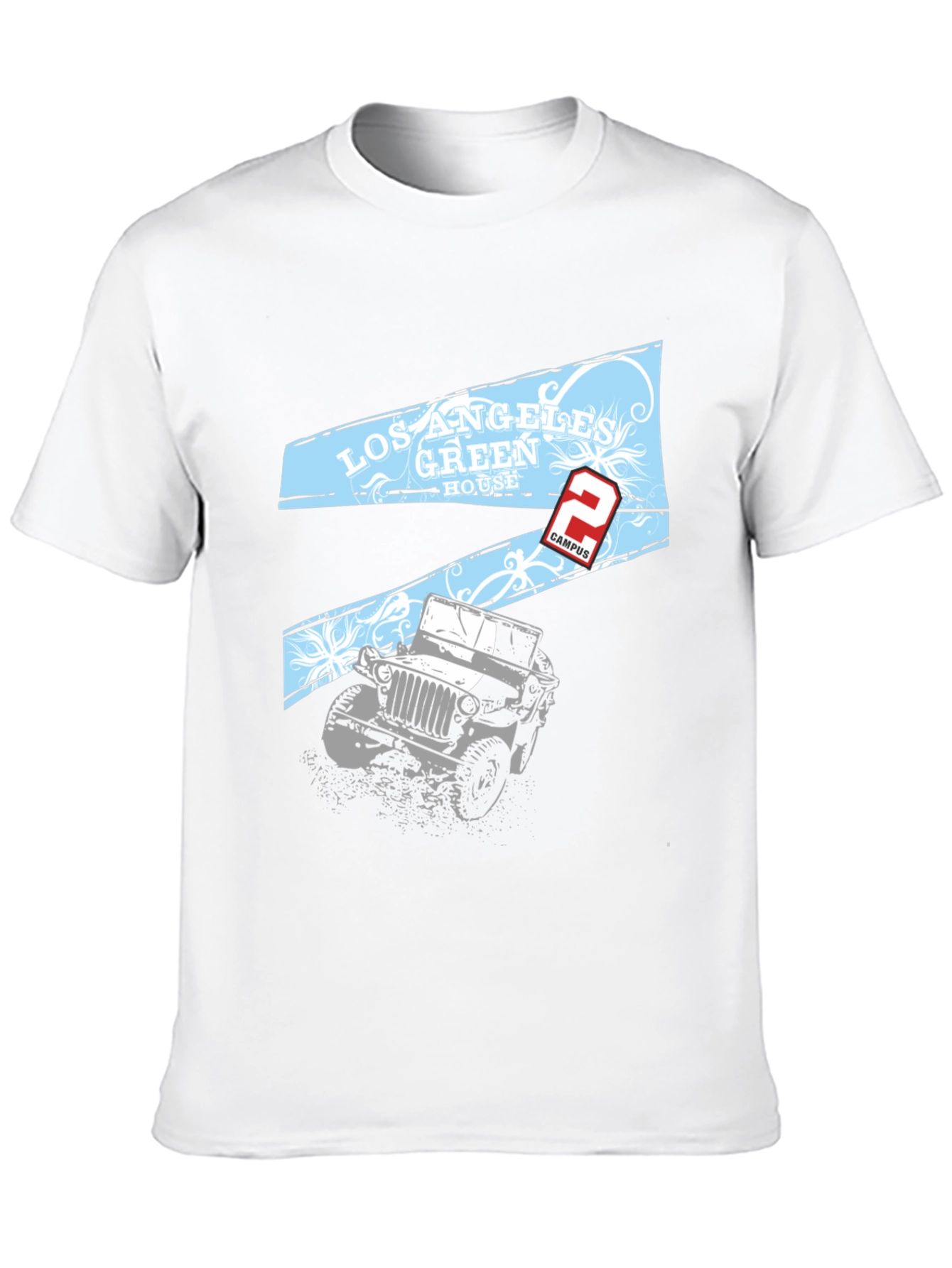 Los Angeles Green House Campus T-Shirt