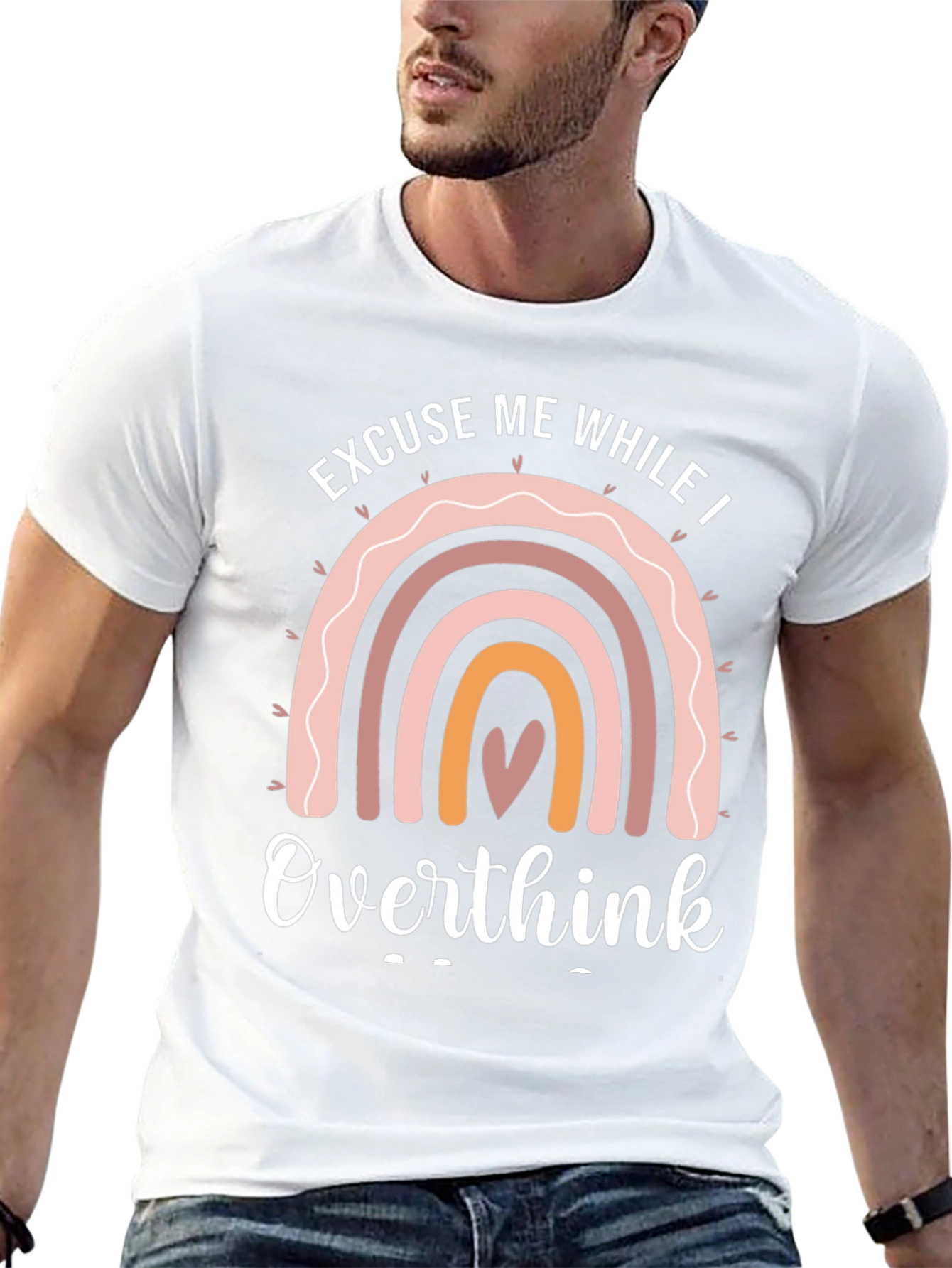 Excuse Me While I Overthink Graphic Tee