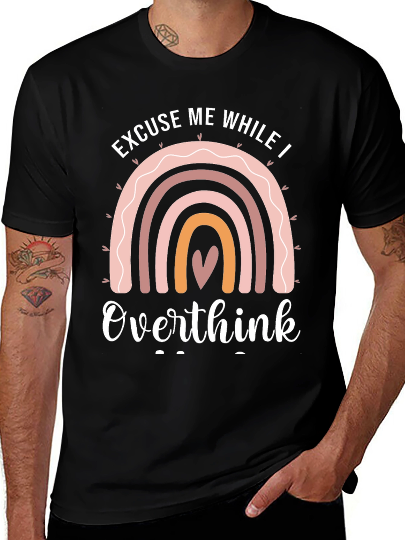 Excuse Me While I Overthink Graphic Tee