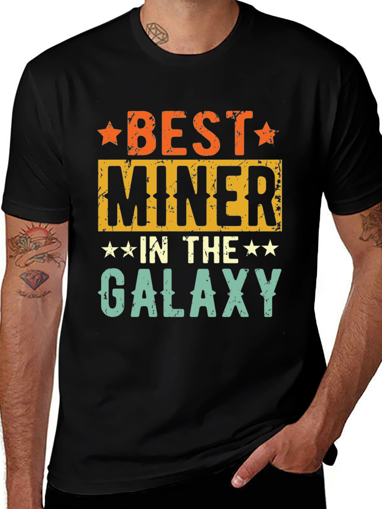 Best Miner in the Galaxy Graphic T-Shirt