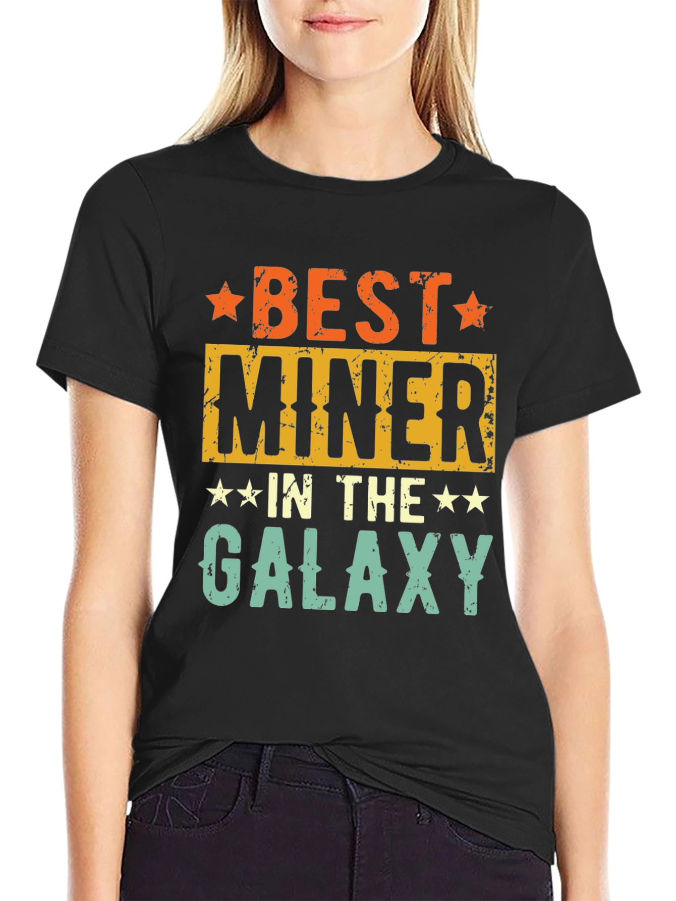 Best Miner in the Galaxy Graphic T-Shirt
