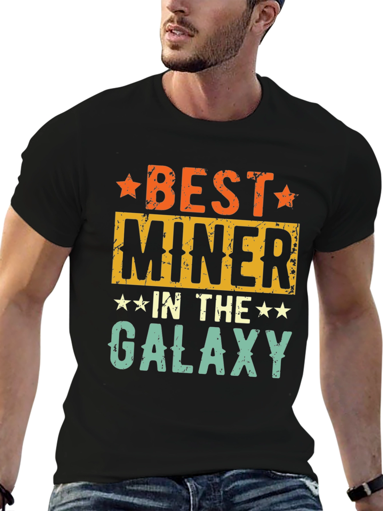 Best Miner in the Galaxy Graphic T-Shirt