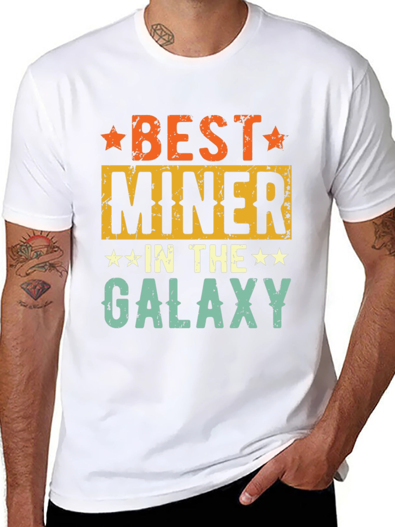 Best Miner in the Galaxy Graphic T-Shirt