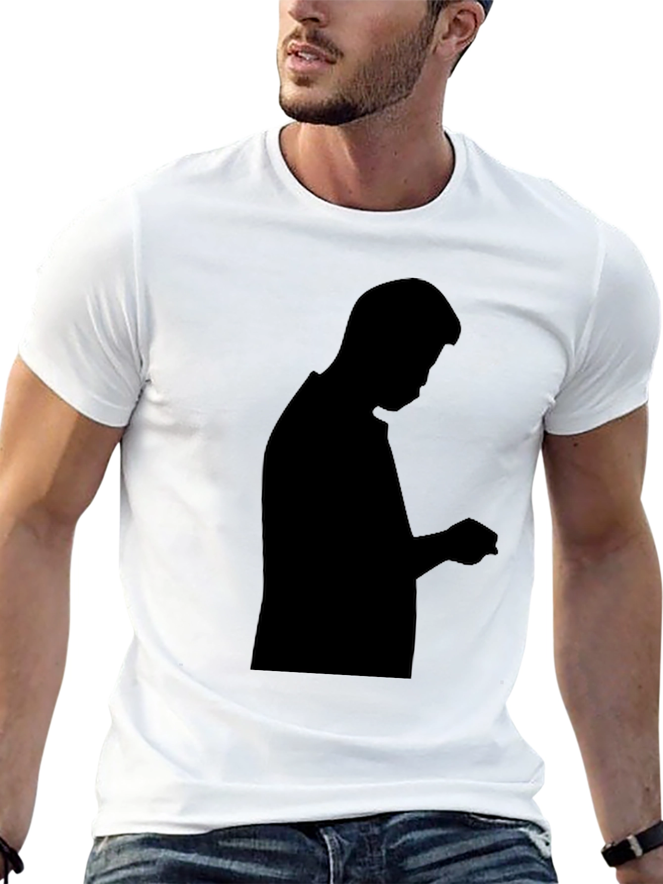 Silhouette Graphic T-Shirt - Premium Quality