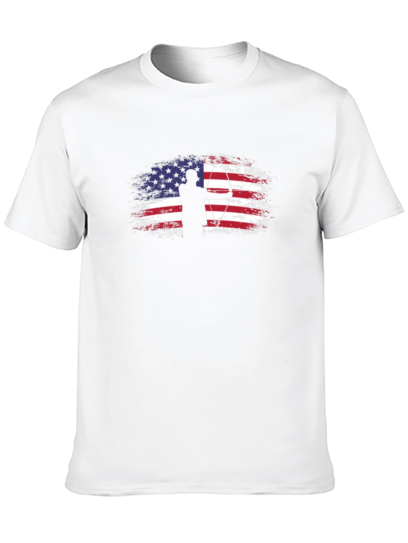 Archery American Flag T-Shirt - Patriot Archer Tee