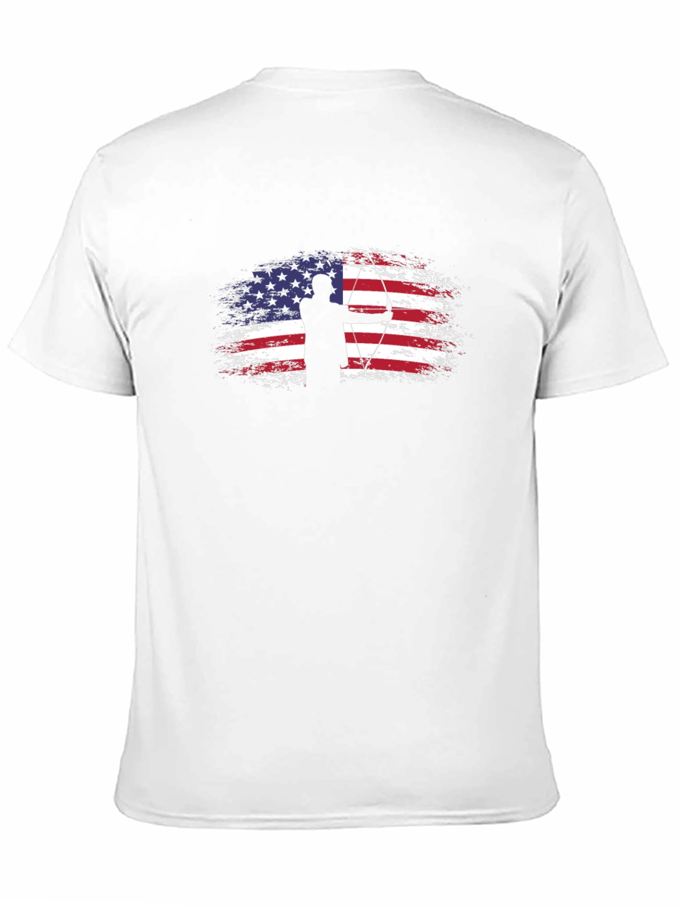 Archery American Flag T-Shirt - Patriot Archer Tee