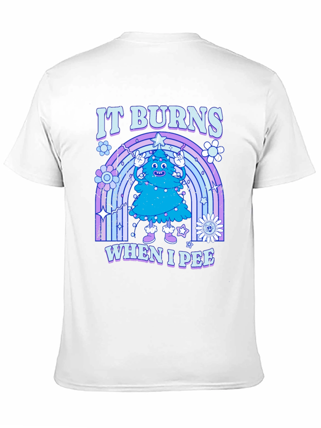 It Burns When I Pee Christmas Tree T-Shirt