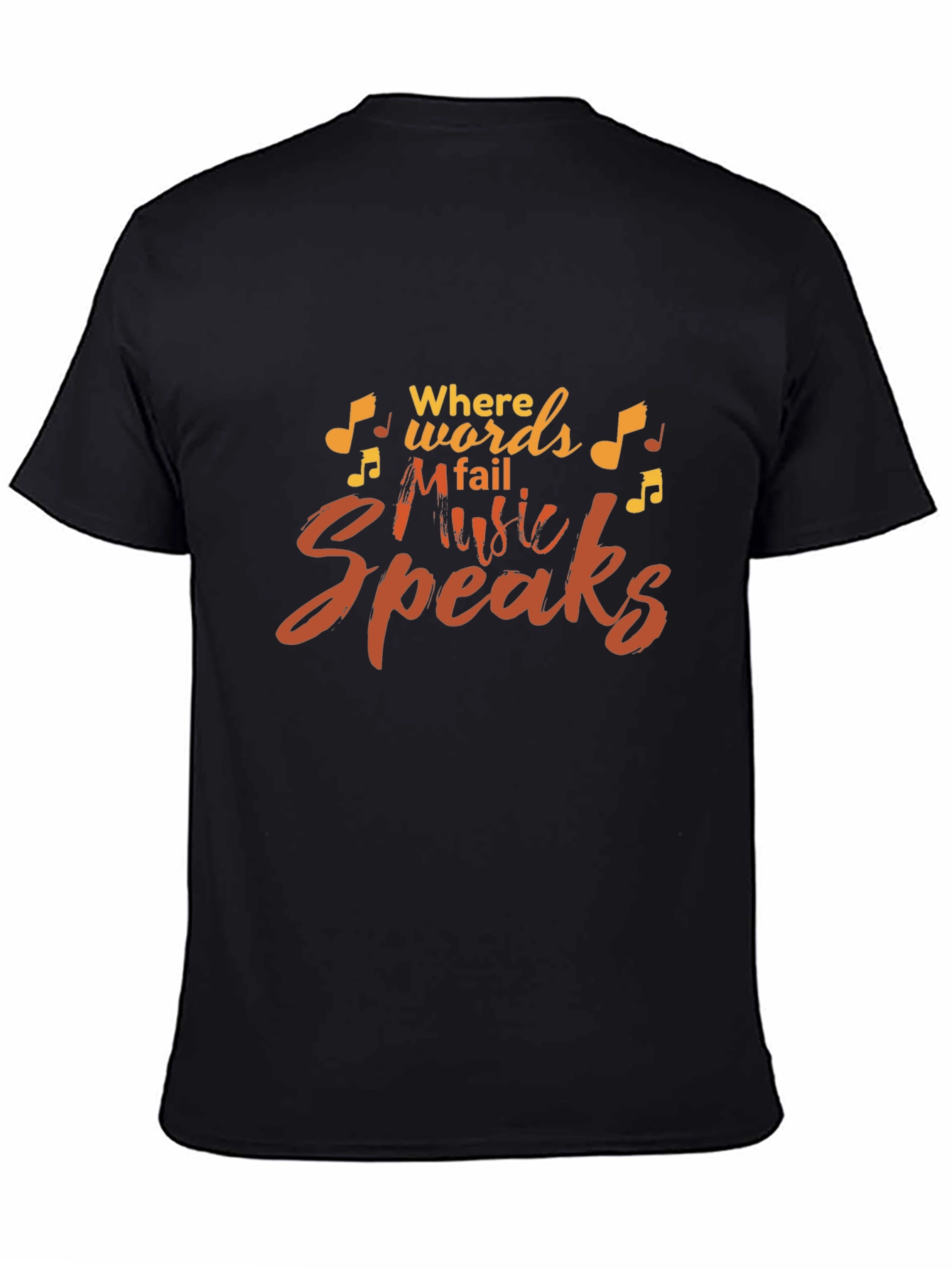 Music Speaks Graphic T-Shirt