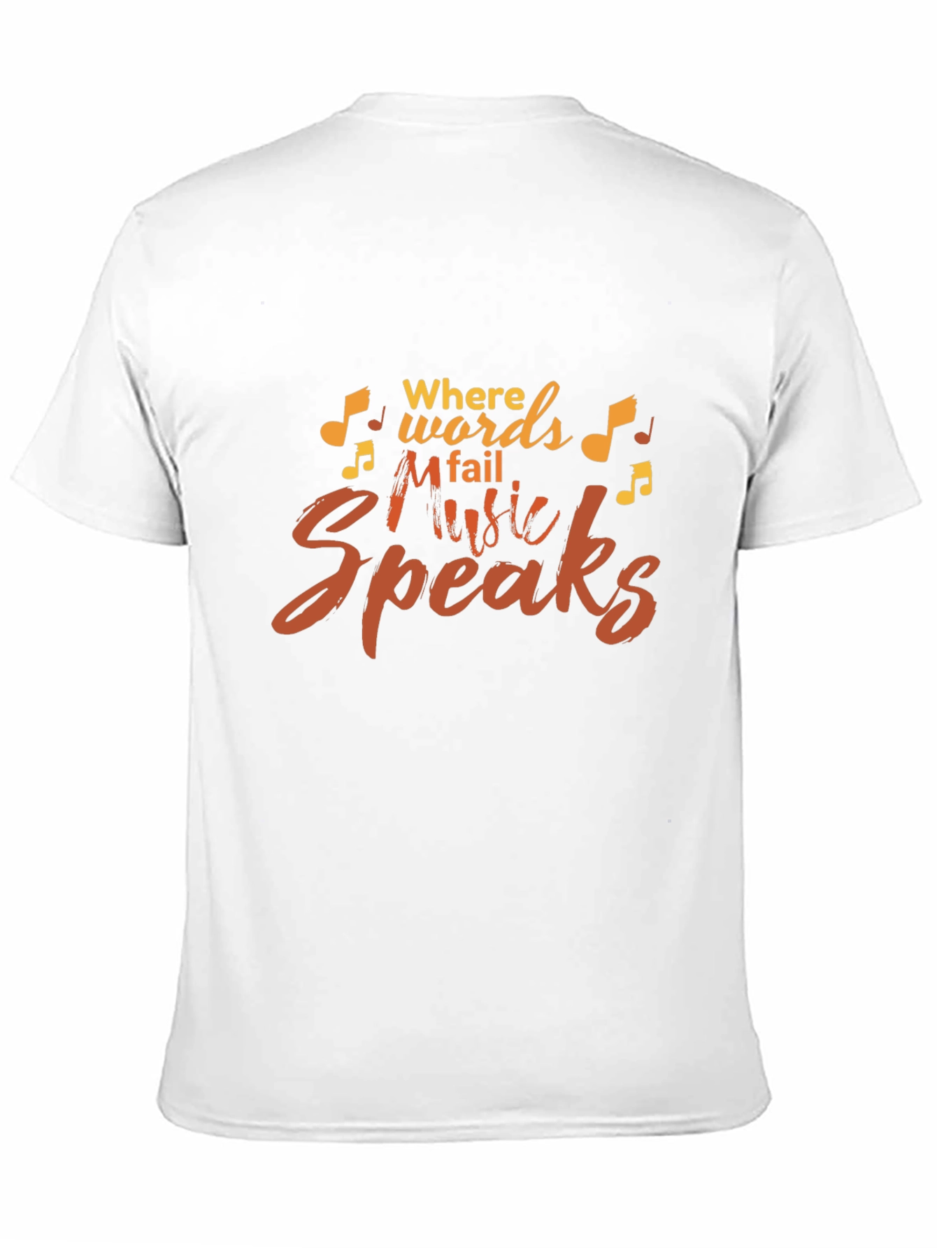 Music Speaks Graphic T-Shirt