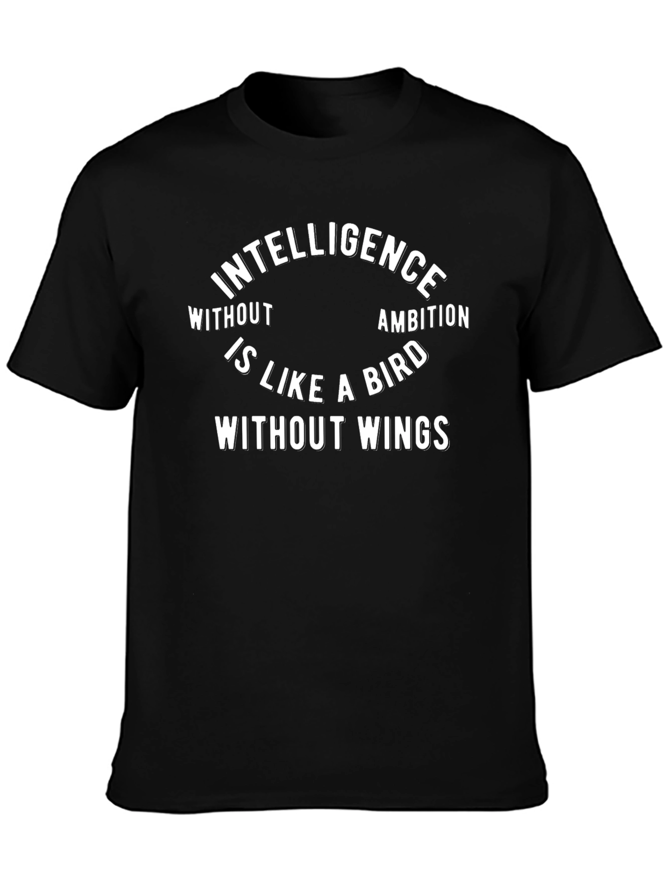 Intelligence and Ambition Graphic T-Shirt