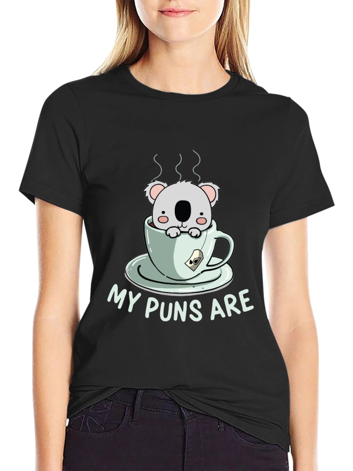 Koala Tea Puns T-Shirt