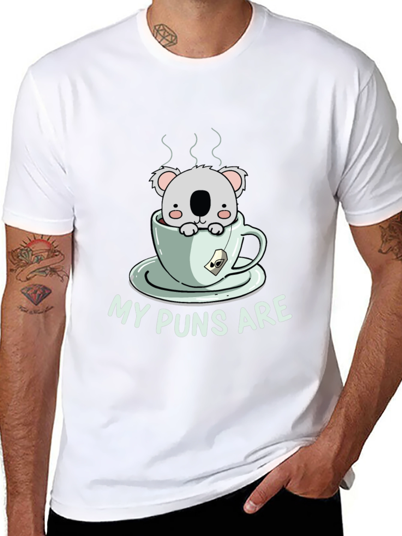 Koala Tea Puns T-Shirt