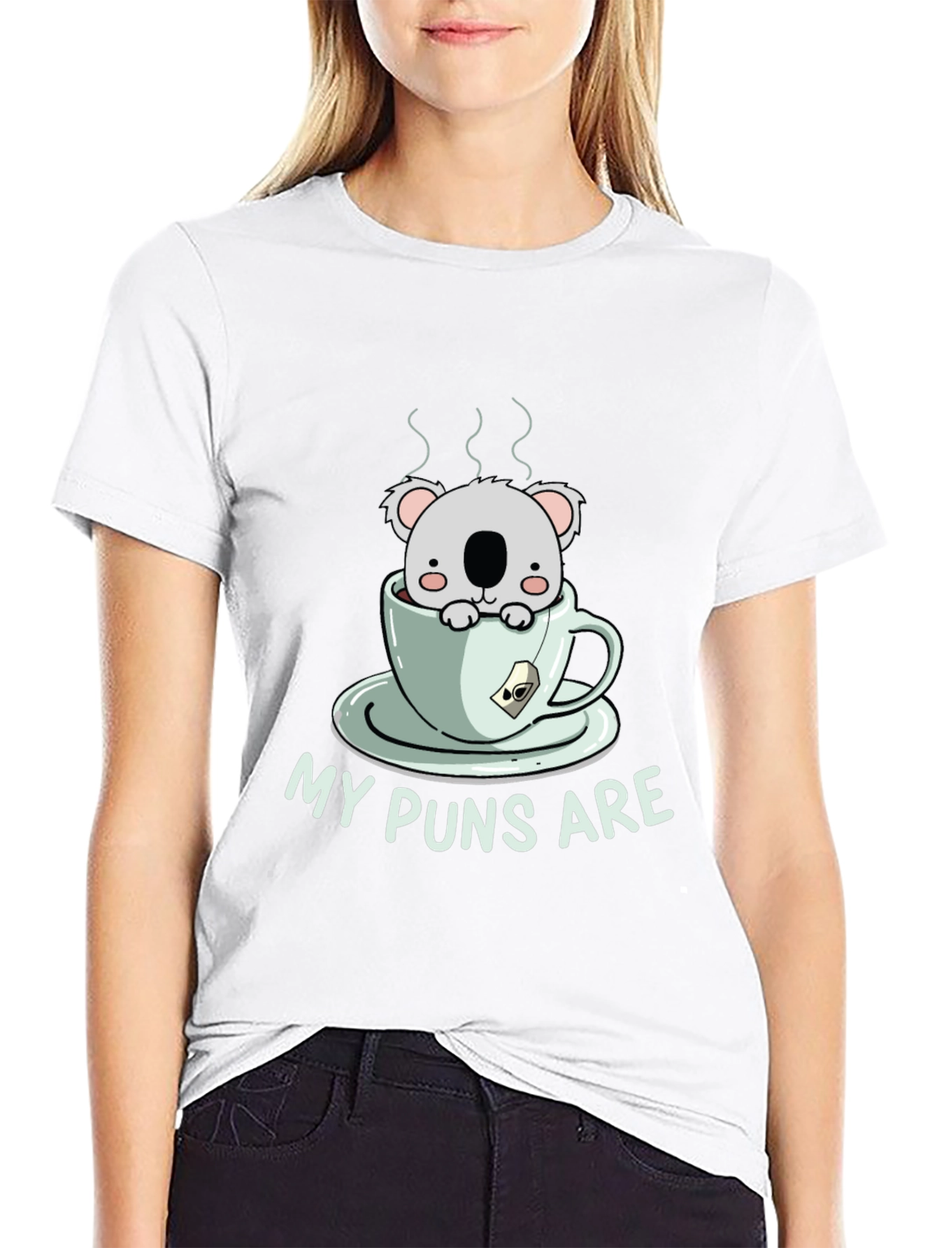 Koala Tea Puns T-Shirt