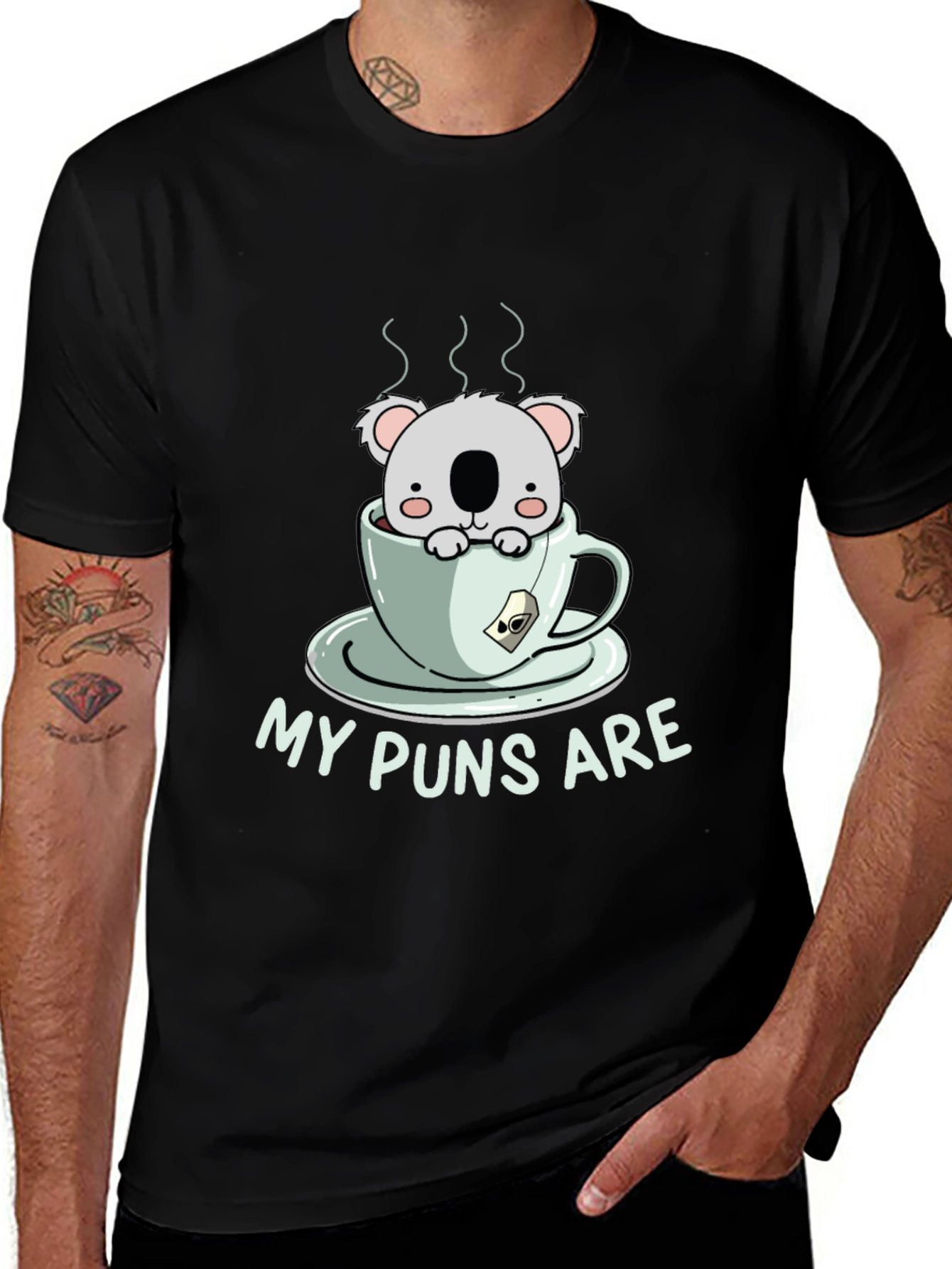 Koala Tea Puns T-Shirt