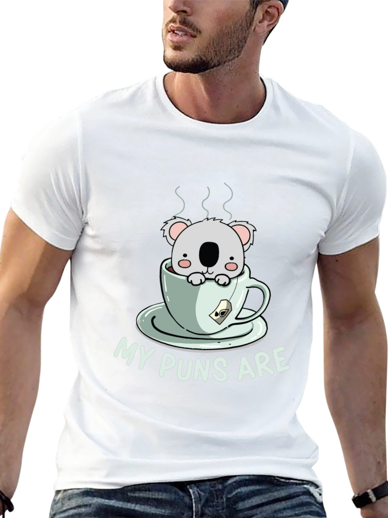 Koala Tea Puns T-Shirt