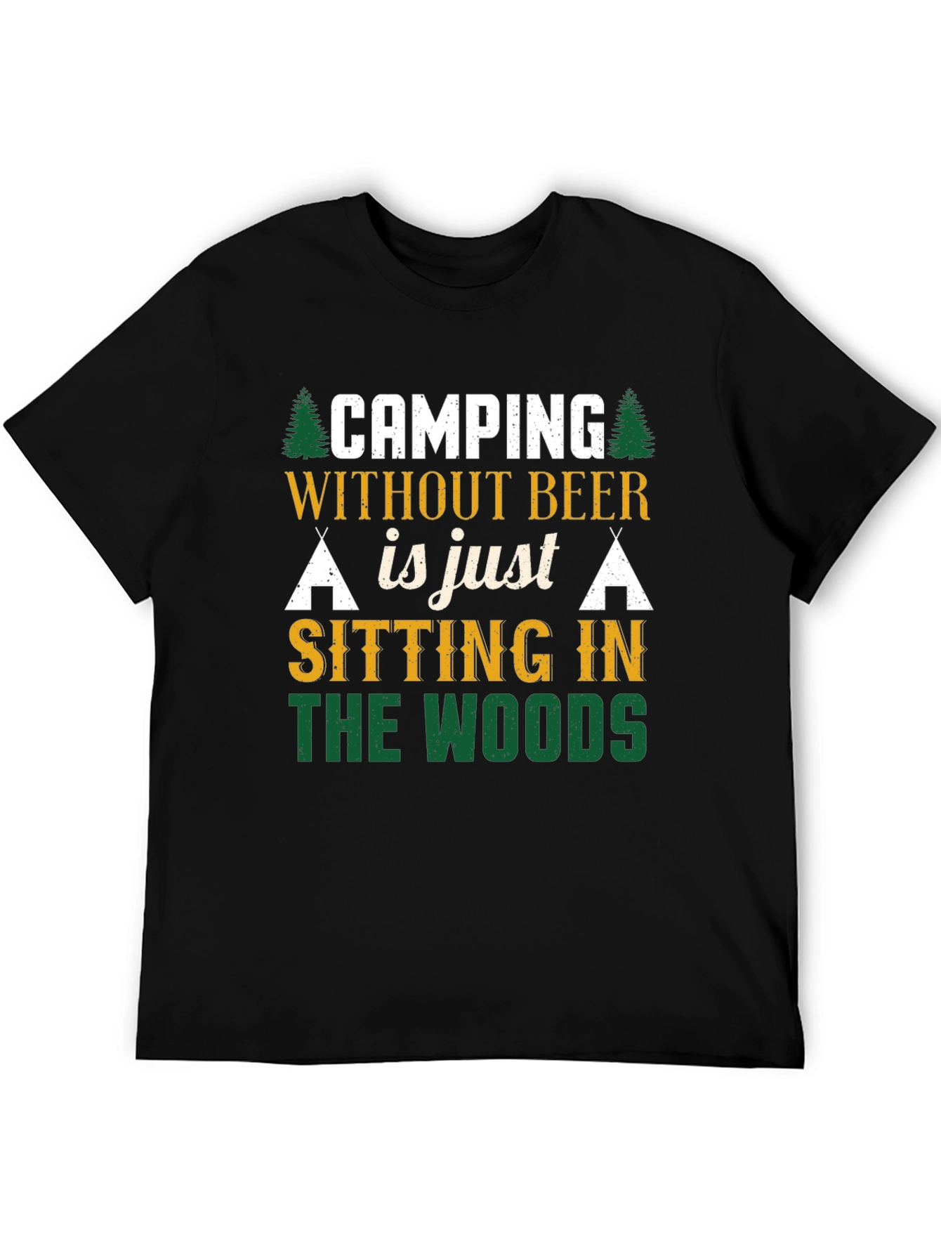 Camping Without Beer T-Shirt - Funny Outdoor Tee