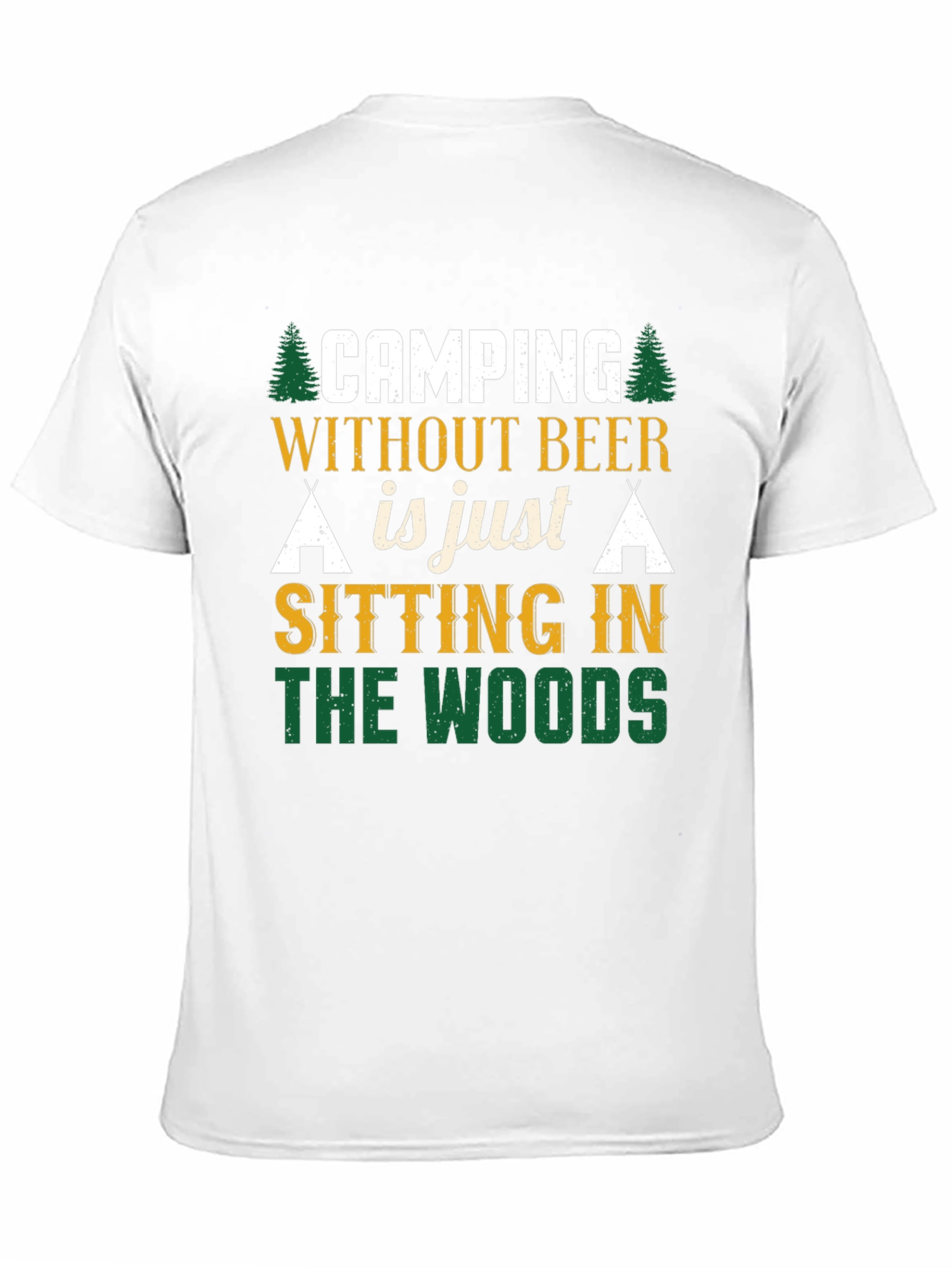 Camping Without Beer T-Shirt - Funny Outdoor Tee
