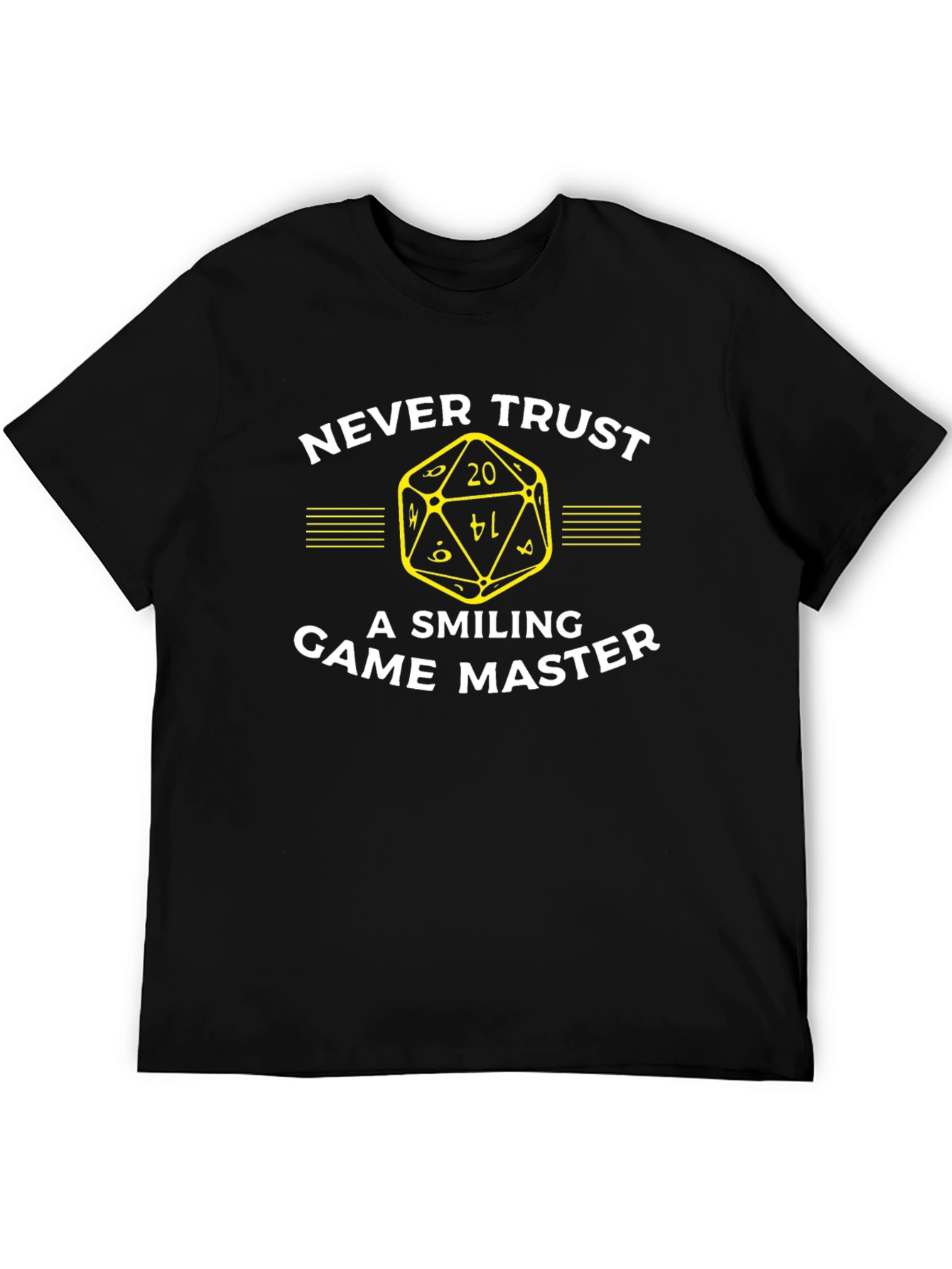 Never Trust Smiling Game Master T-Shirt