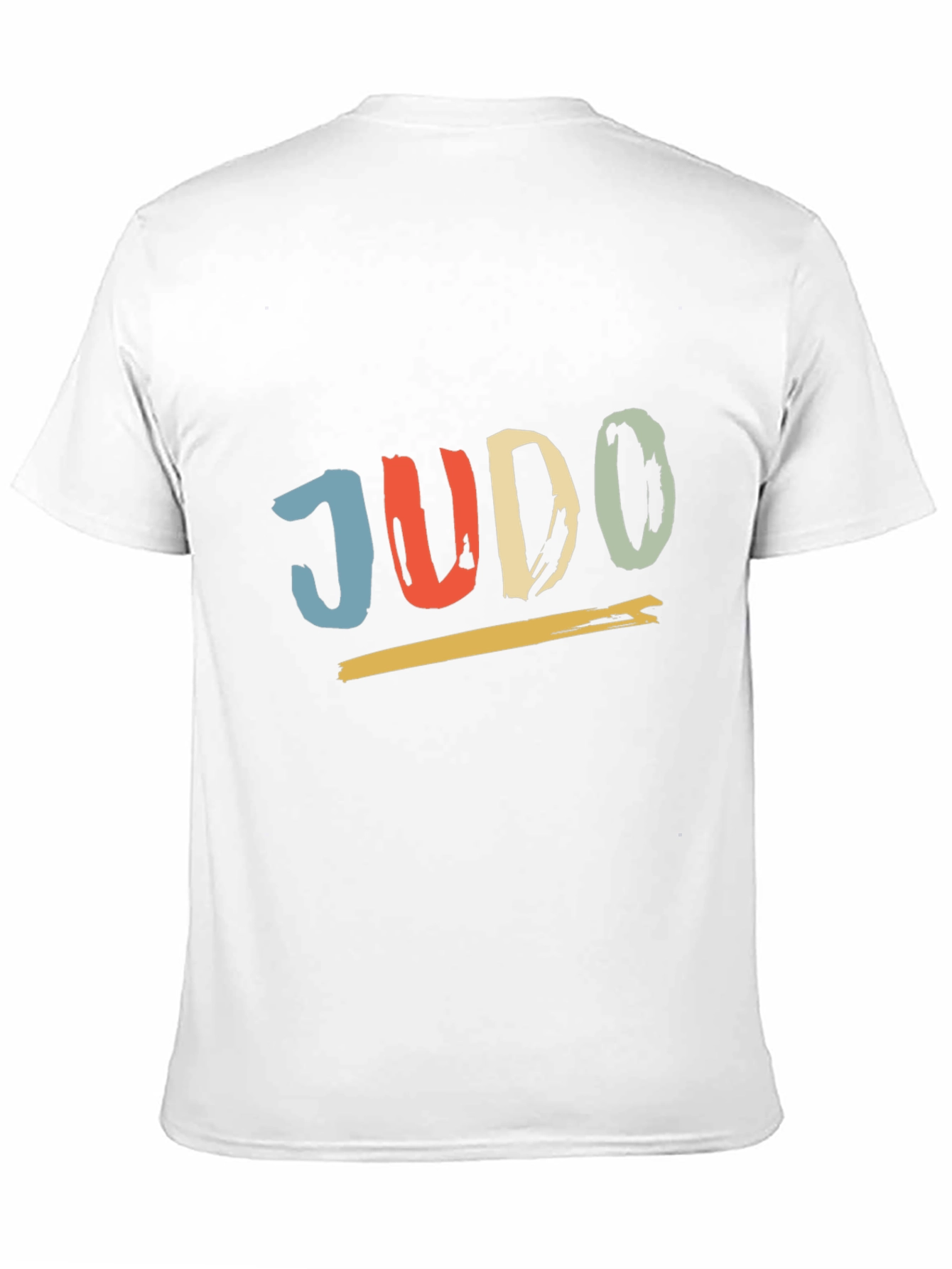 Retro Judo T-Shirt - Black