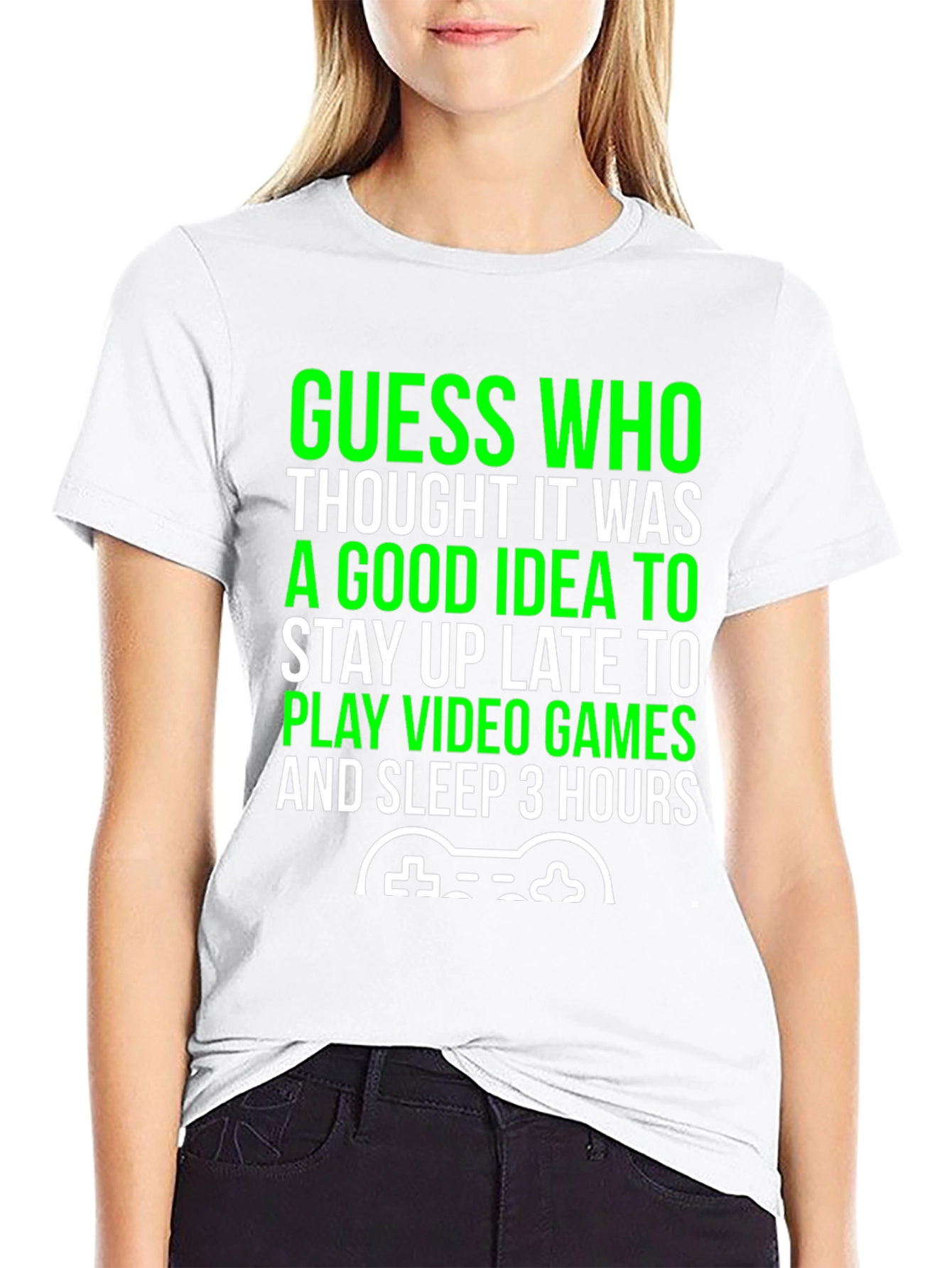Gamer T-Shirt - Stay Up Late Video Games