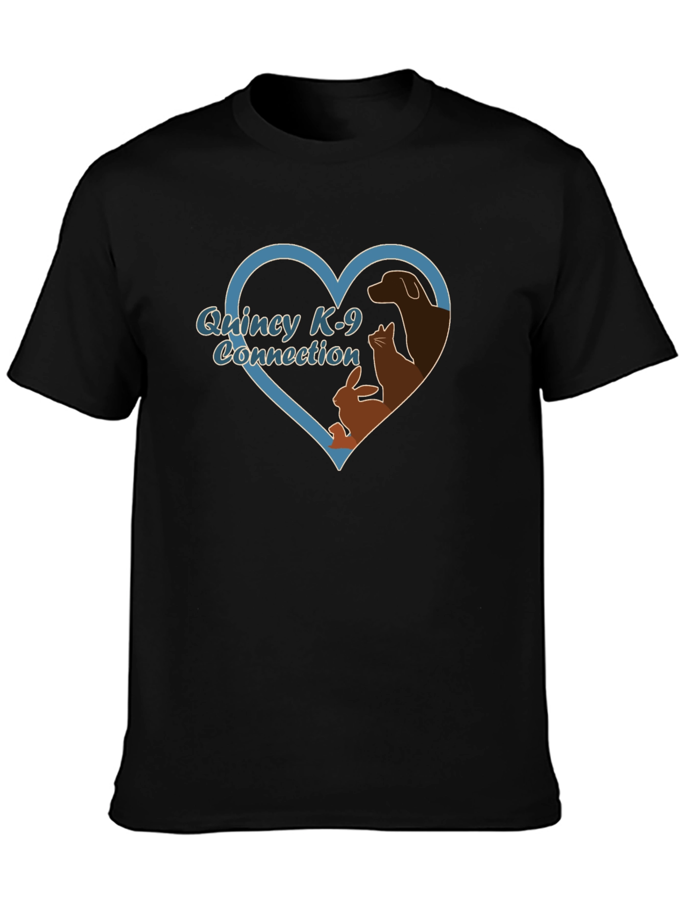 Quincy K-9 Connection T-Shirt Pet Lover Tee