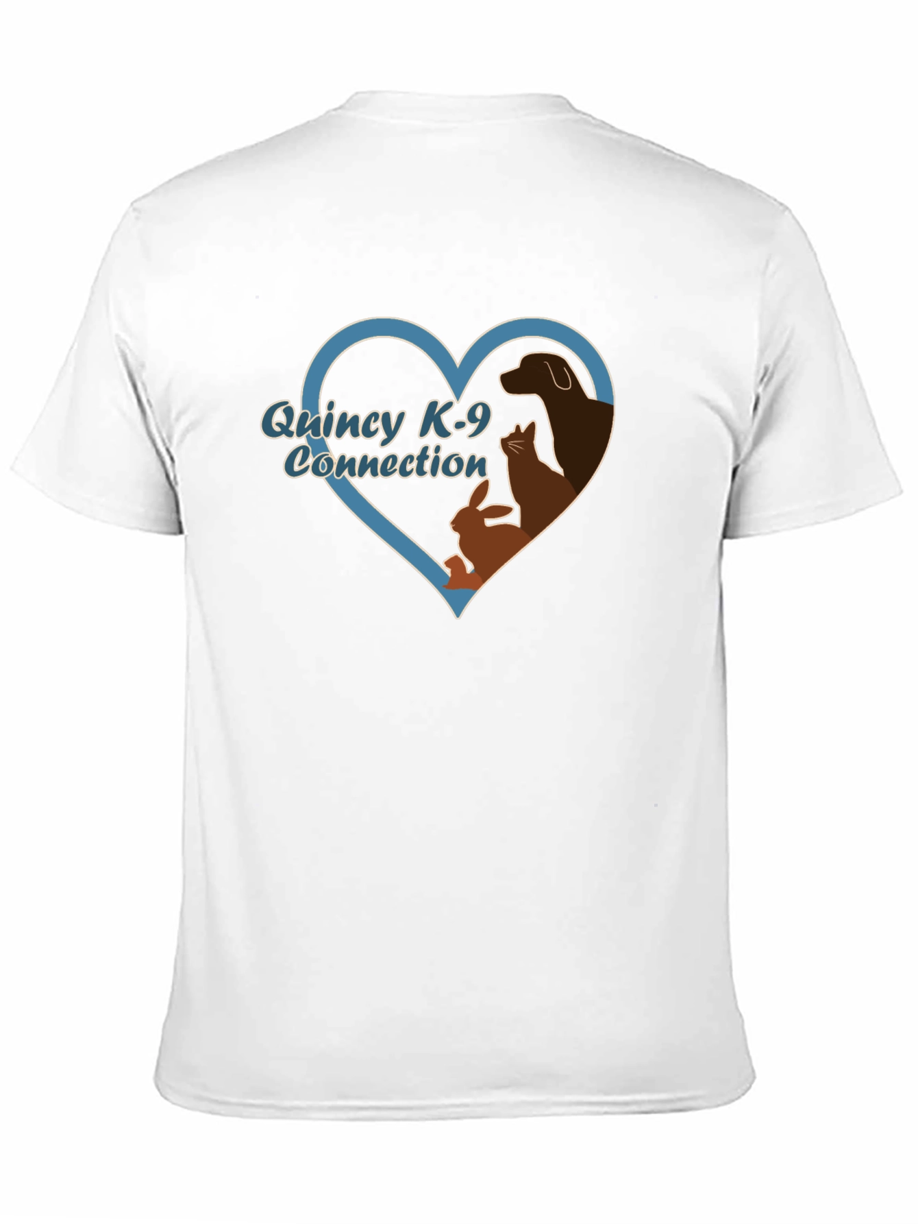 Quincy K-9 Connection T-Shirt Pet Lover Tee