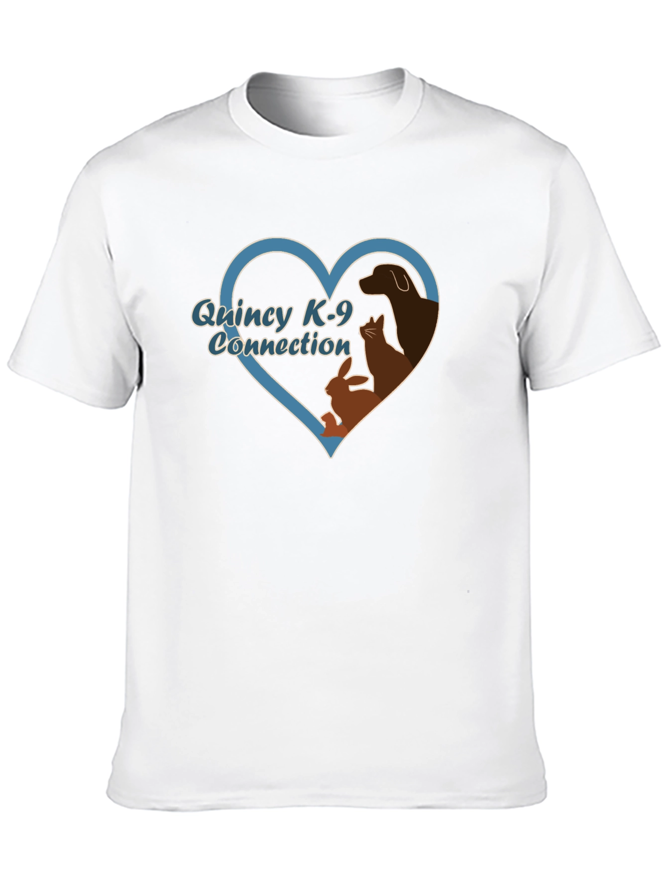 Quincy K-9 Connection T-Shirt Pet Lover Tee