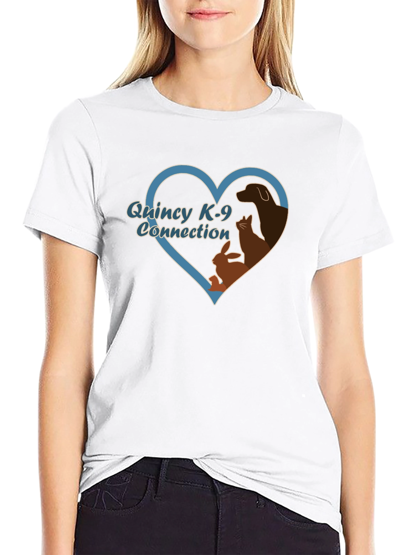 Quincy K-9 Connection T-Shirt Pet Lover Tee