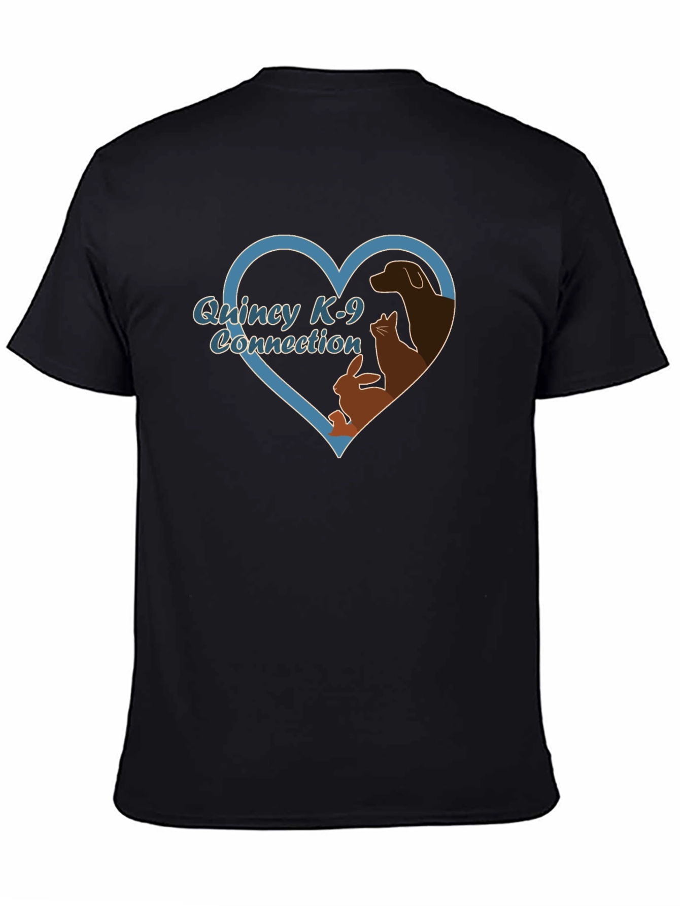 Quincy K-9 Connection T-Shirt Pet Lover Tee