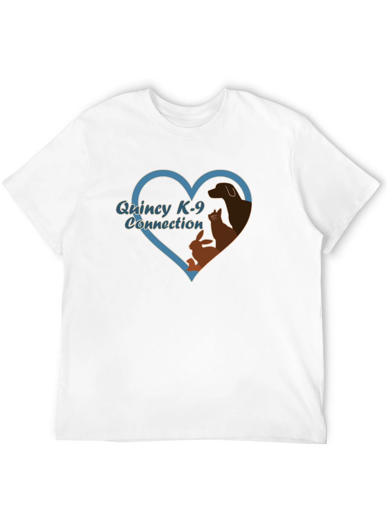 Quincy K-9 Connection T-Shirt Pet Lover Tee