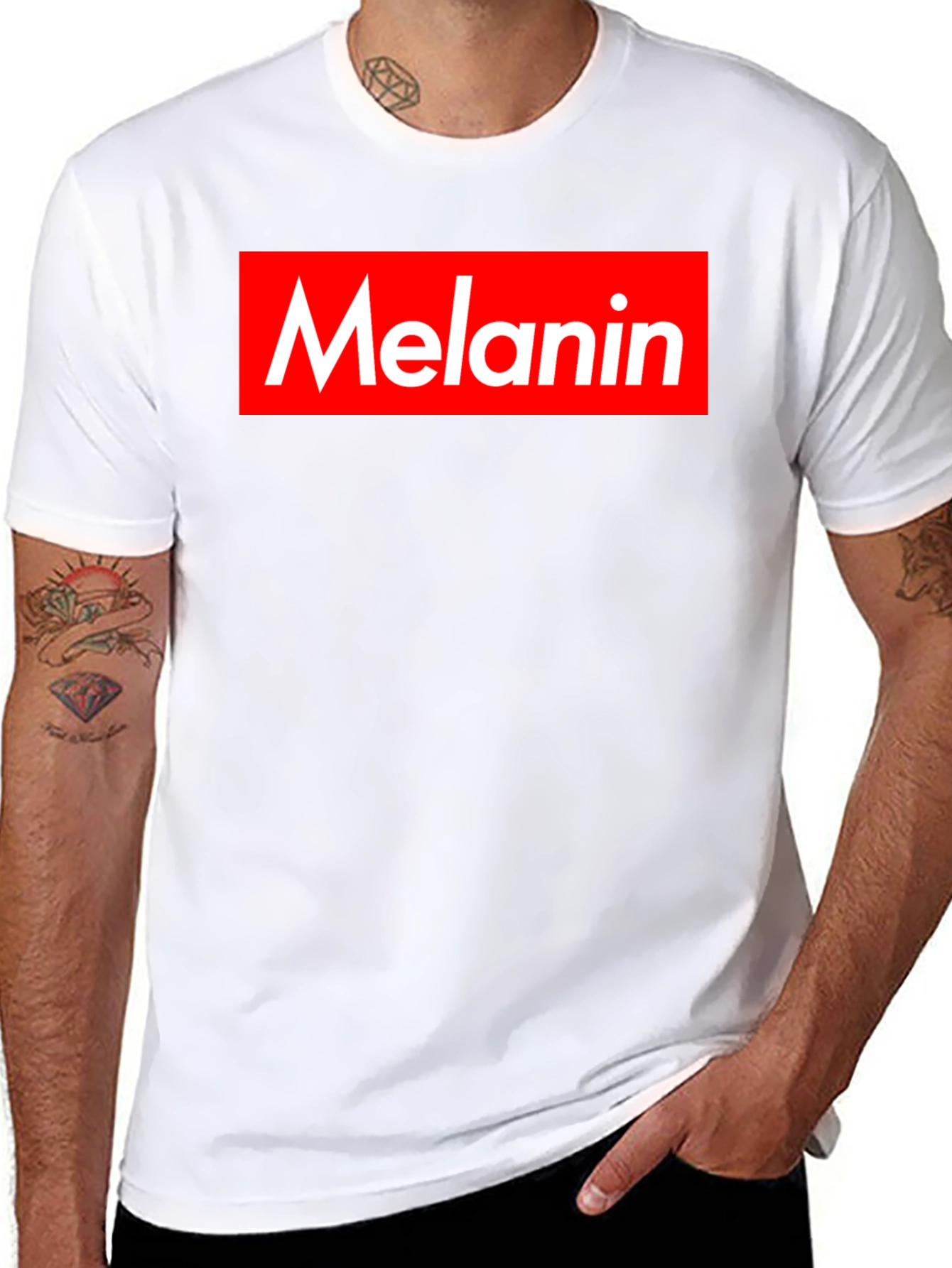 Melanin Graphic Tee - Stylish Streetwear T-Shirt