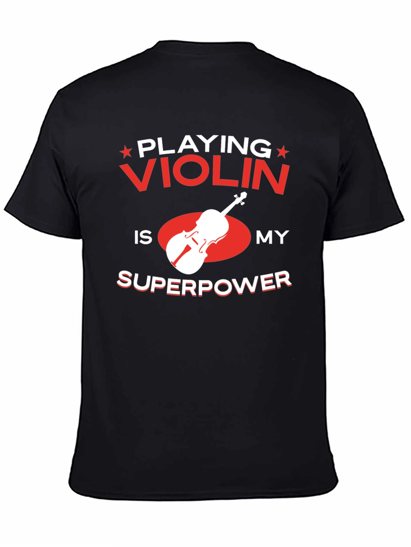 Violin Superpower T-Shirt - Musician Tee