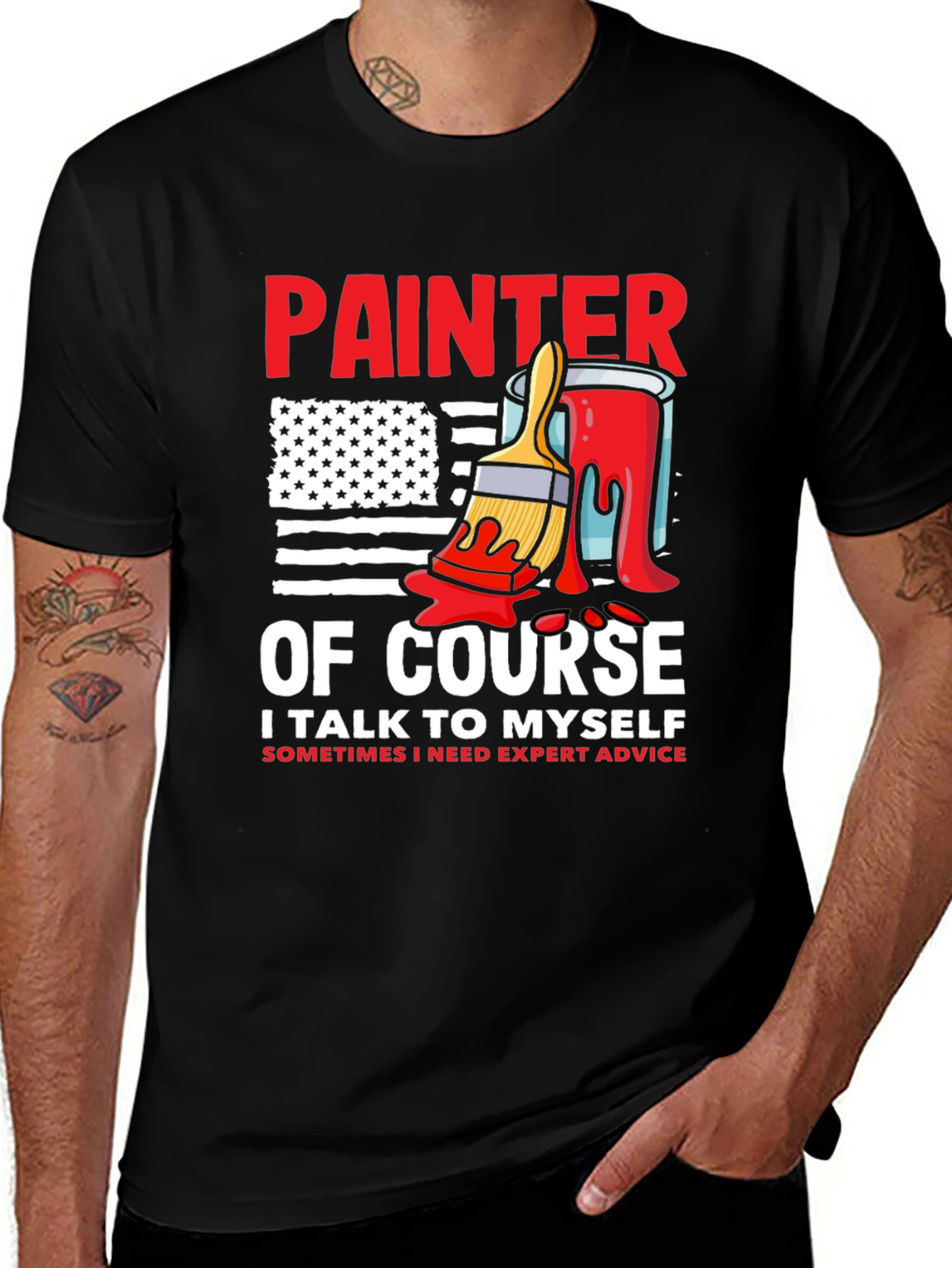 Painter Of Course T-Shirt Funny Painting Tee