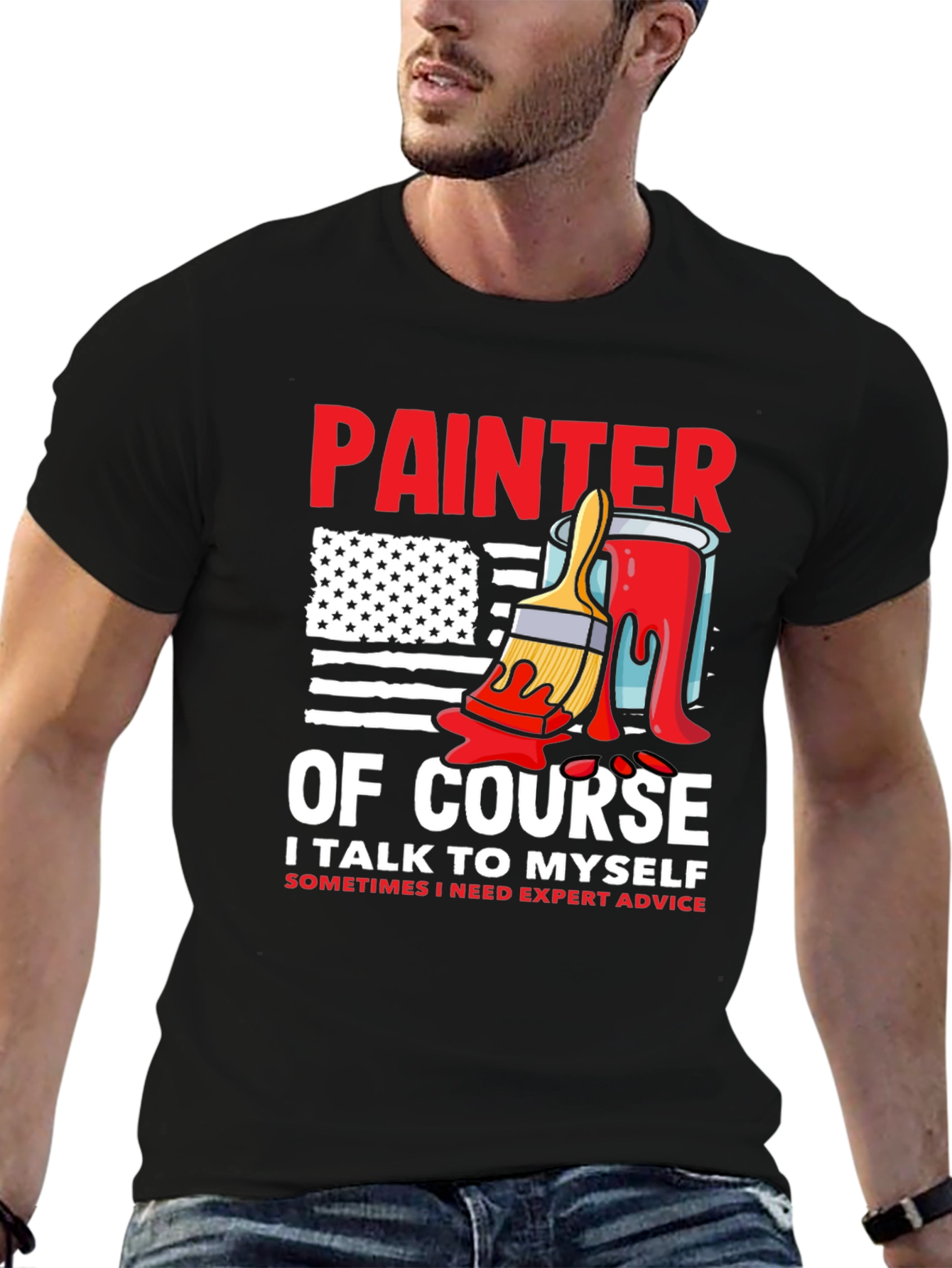 Painter Of Course T-Shirt Funny Painting Tee