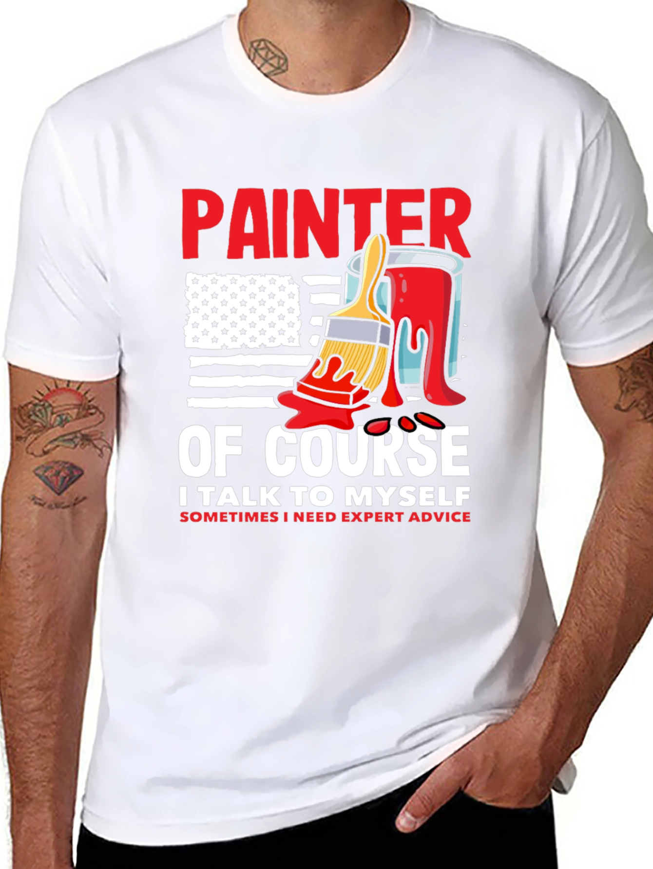 Painter Of Course T-Shirt Funny Painting Tee