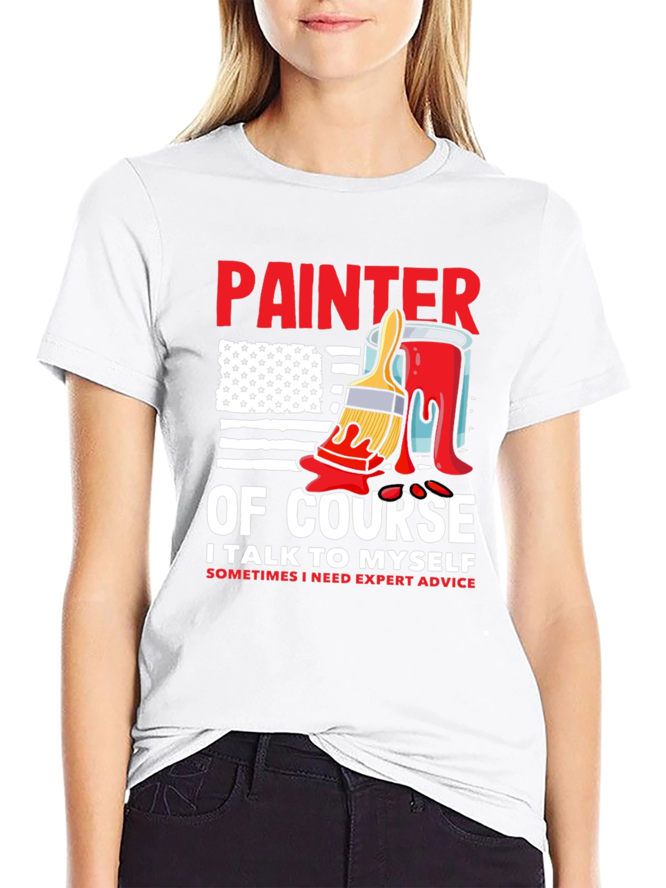 Painter Of Course T-Shirt Funny Painting Tee