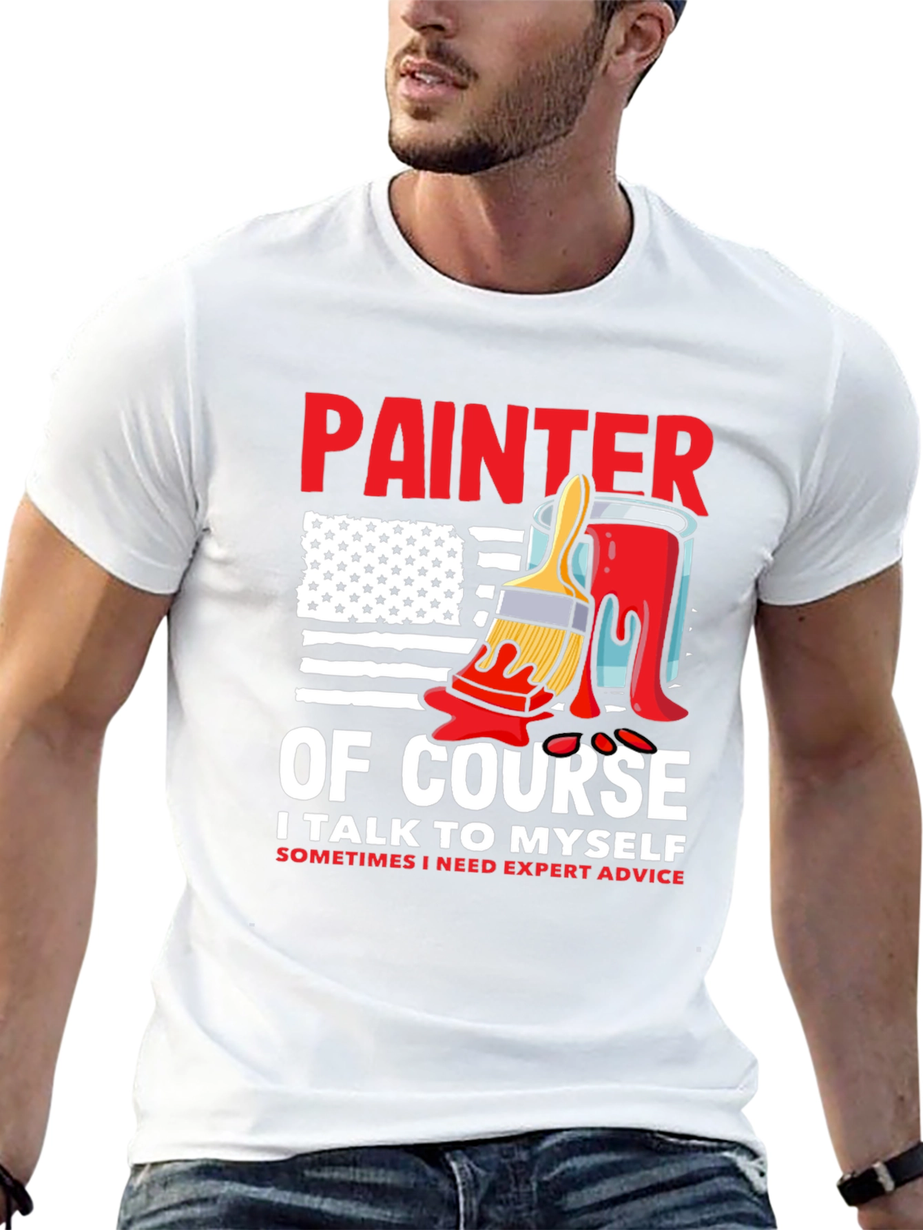 Painter Of Course T-Shirt Funny Painting Tee