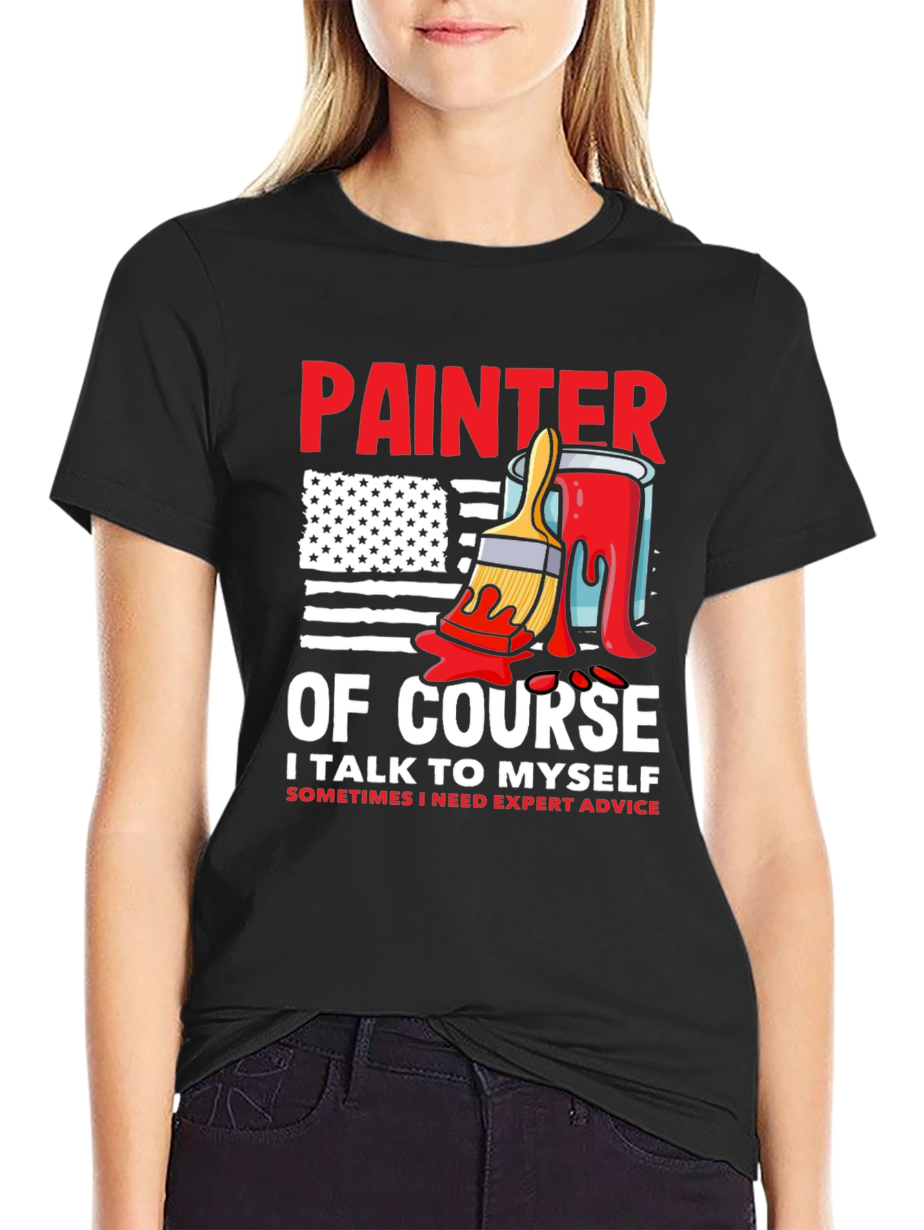 Painter Of Course T-Shirt Funny Painting Tee