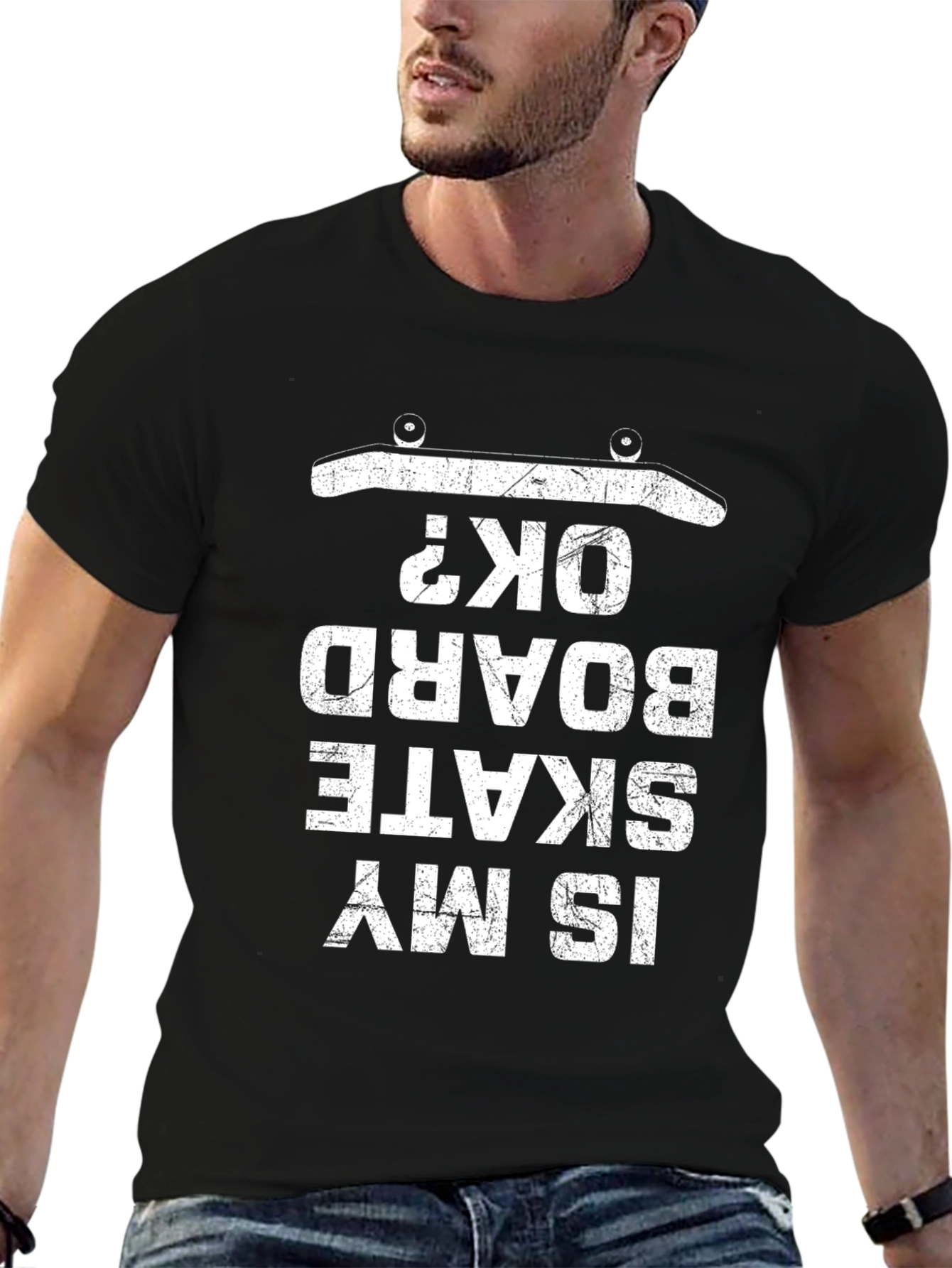 Is My Skateboard OK? Graphic T-Shirt