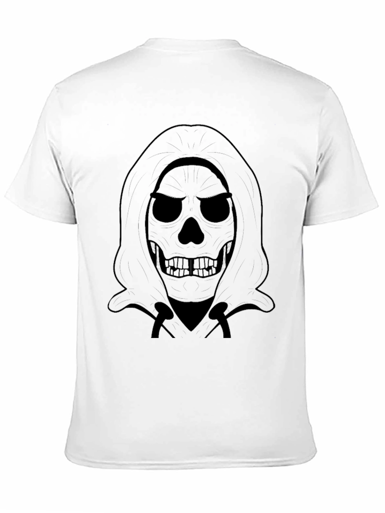 Skull Grim Reaper Graphic T-Shirt