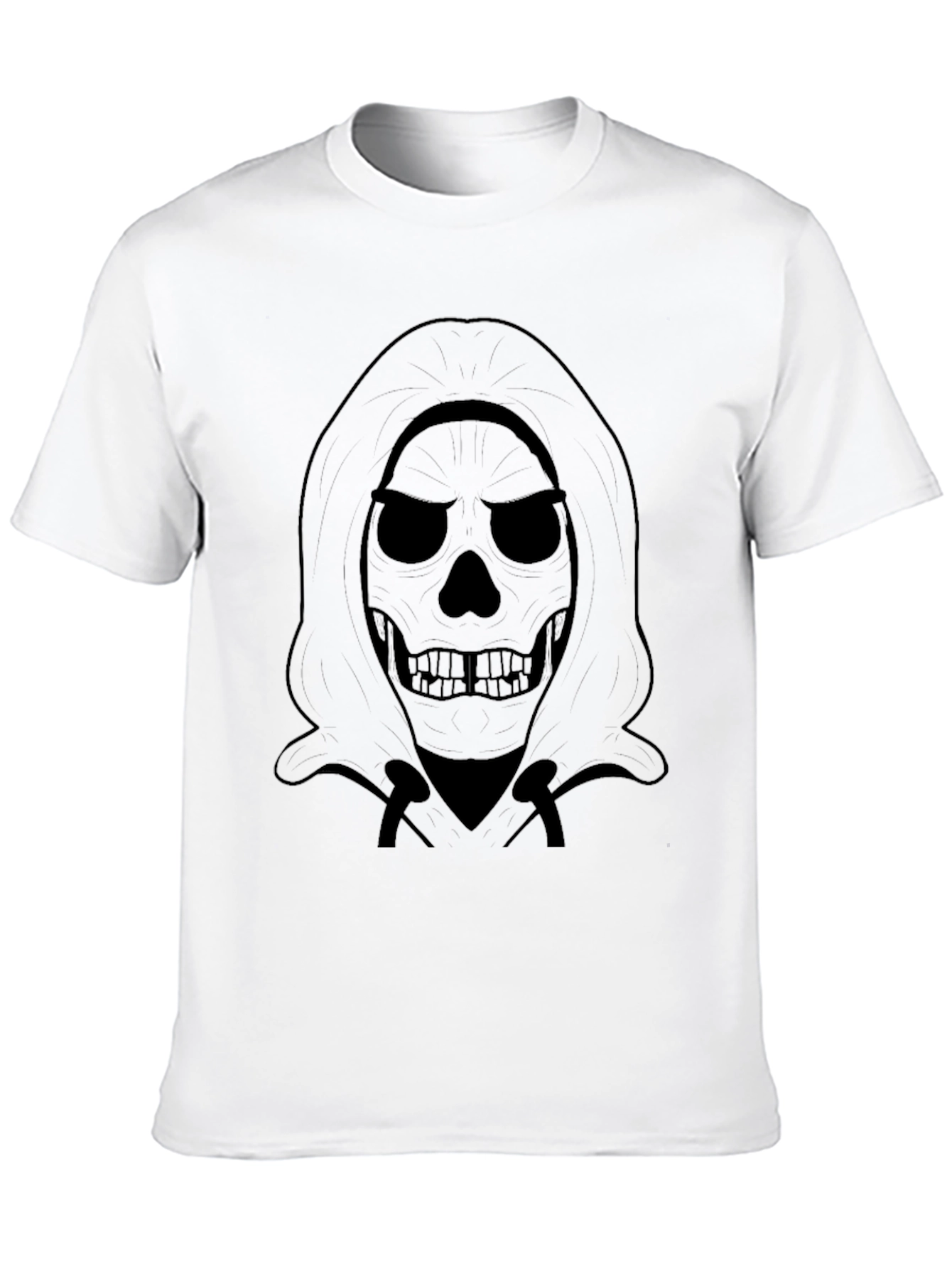 Skull Grim Reaper Graphic T-Shirt
