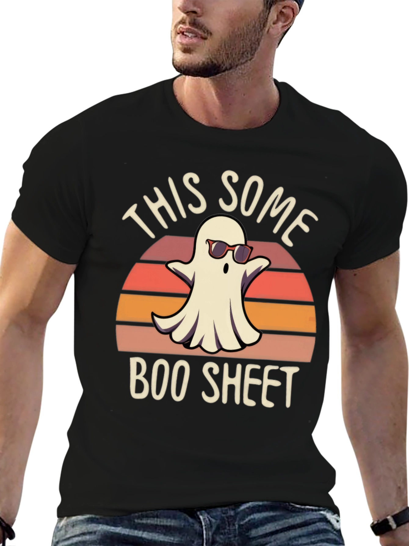 Boo Sheet Ghost Graphic T-Shirt