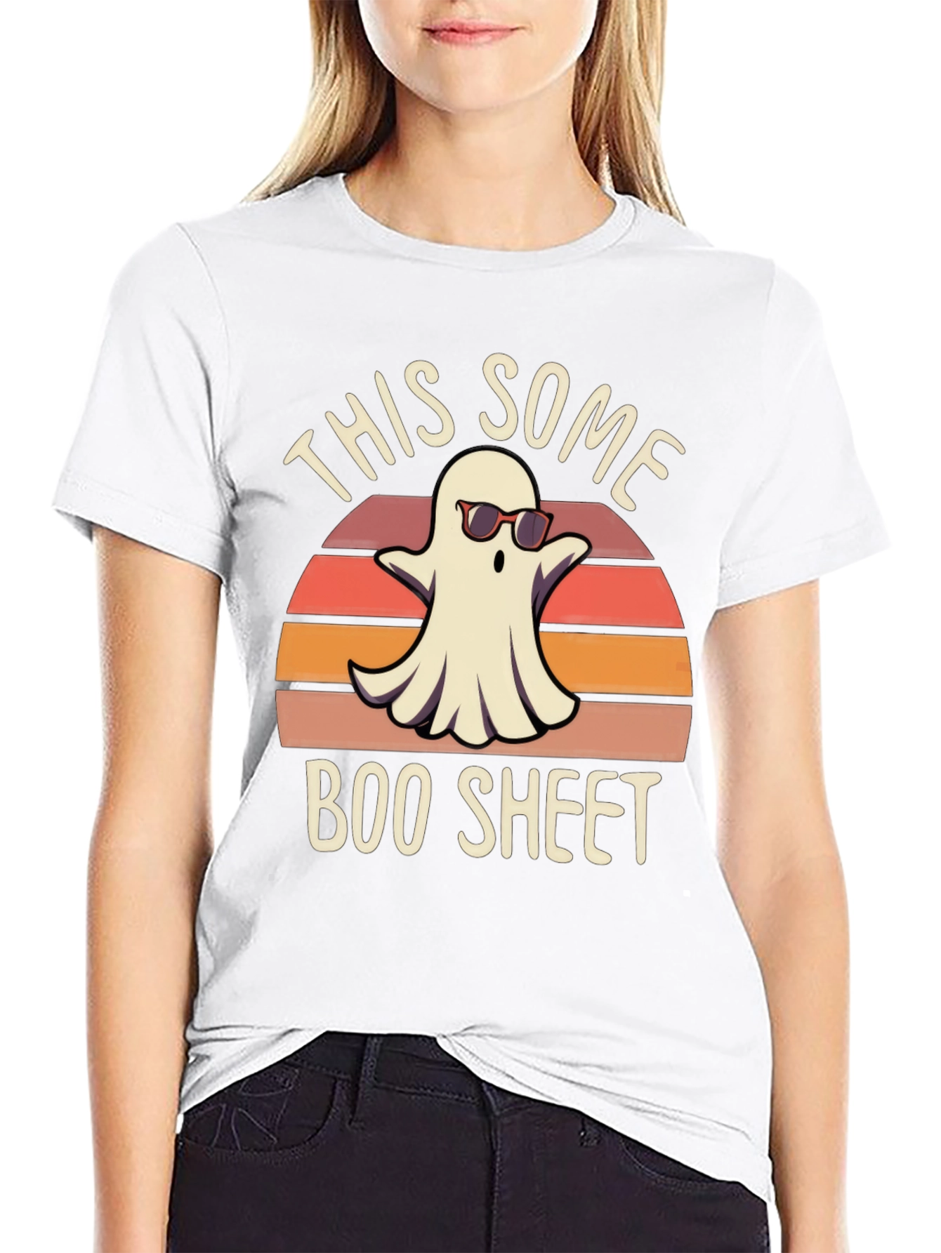 Boo Sheet Ghost Graphic T-Shirt