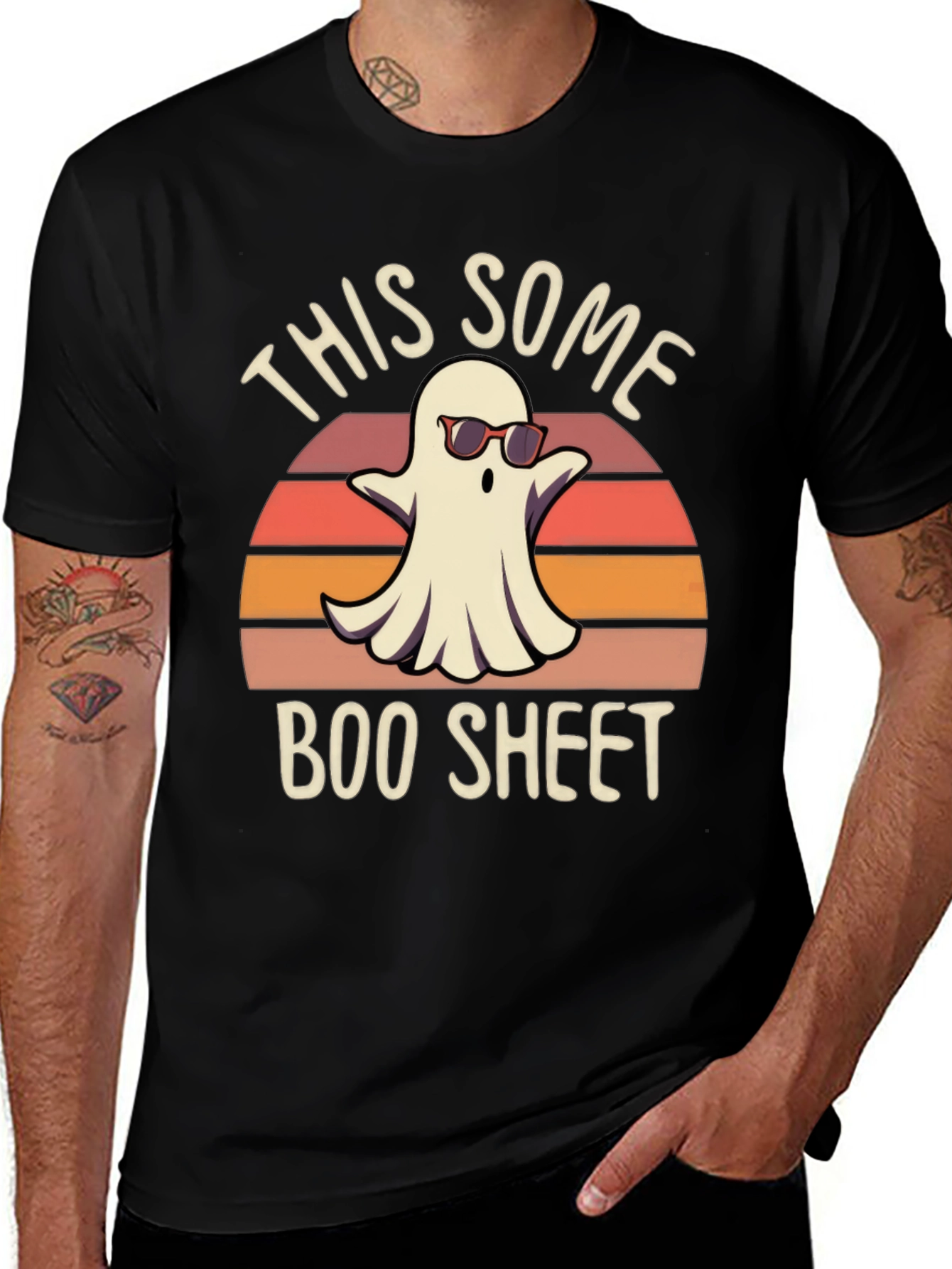 Boo Sheet Ghost Graphic T-Shirt